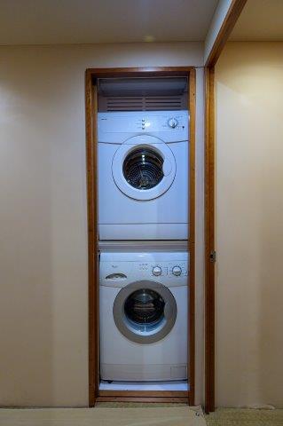 Hatteras 68 THERAPY - Stacked Washer & Dryer