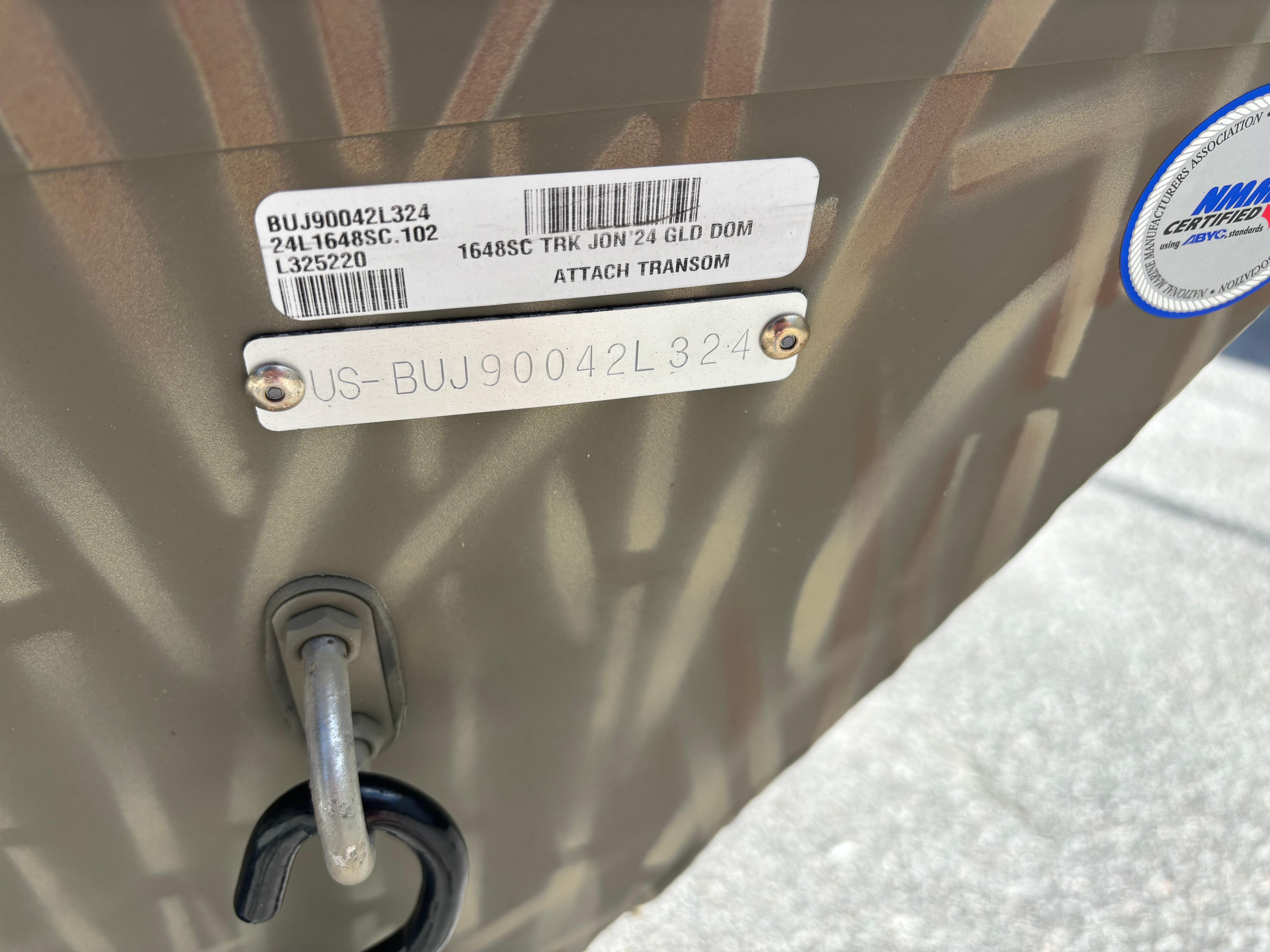 2024 Tracker® Boats  Grizzly® 1648 SC