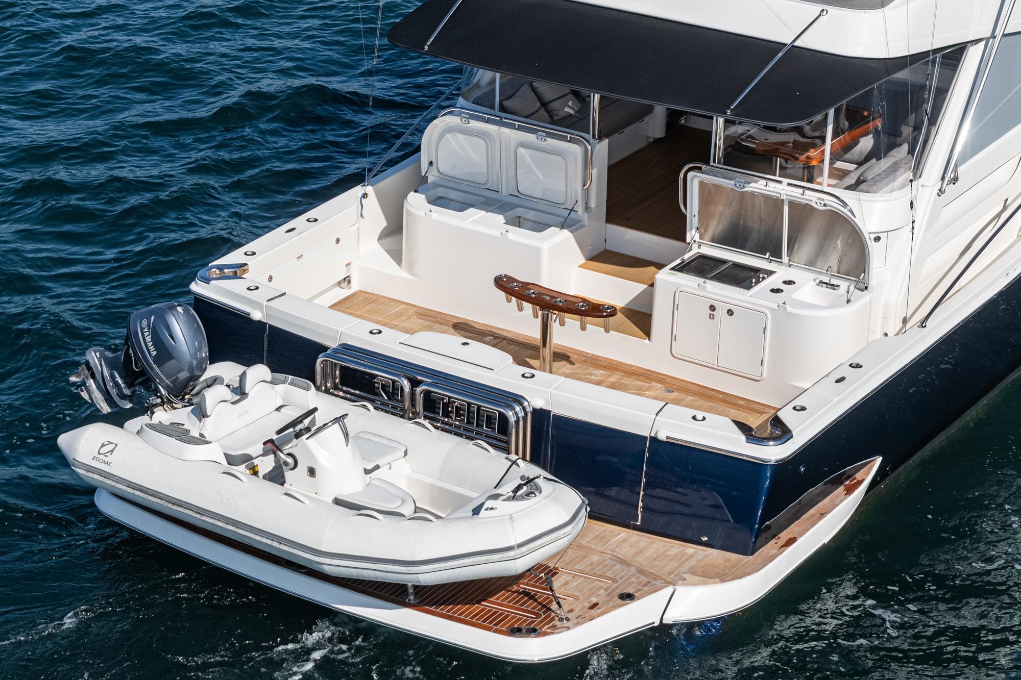 2023 Riviera 64 Sports Motor Yacht #TBJRP64031LLC inventory image at Sun Country Marine Group, San Diego Harbor Island