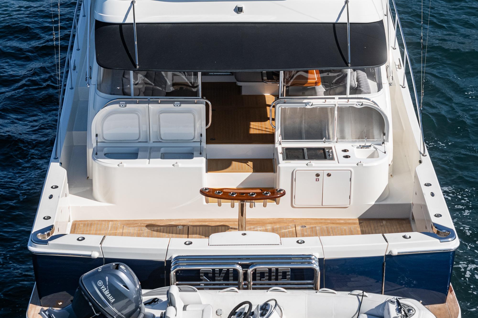 2023 Riviera 64 Sports Motor Yacht #TBJRP64031LLC inventory image at Sun Country Marine Group, San Diego Harbor Island