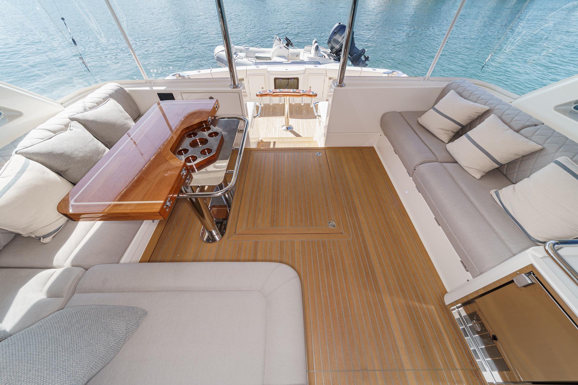 2023 Riviera 64 Sports Motor Yacht #TBJRP64031LLC inventory image at Sun Country Marine Group, San Diego Harbor Island