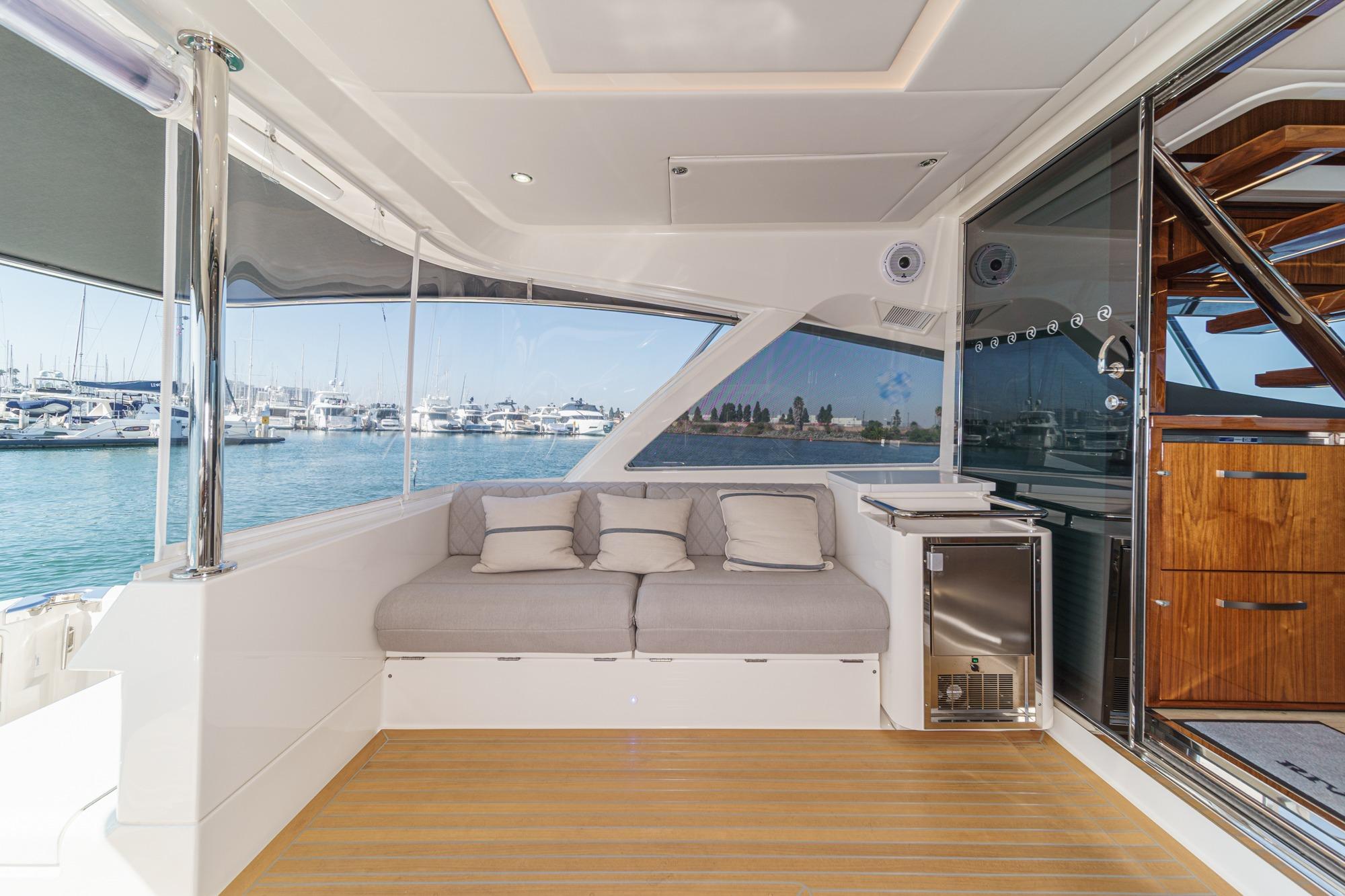 2023 Riviera 64 Sports Motor Yacht #TBJRP64031LLC inventory image at Sun Country Marine Group, San Diego Harbor Island
