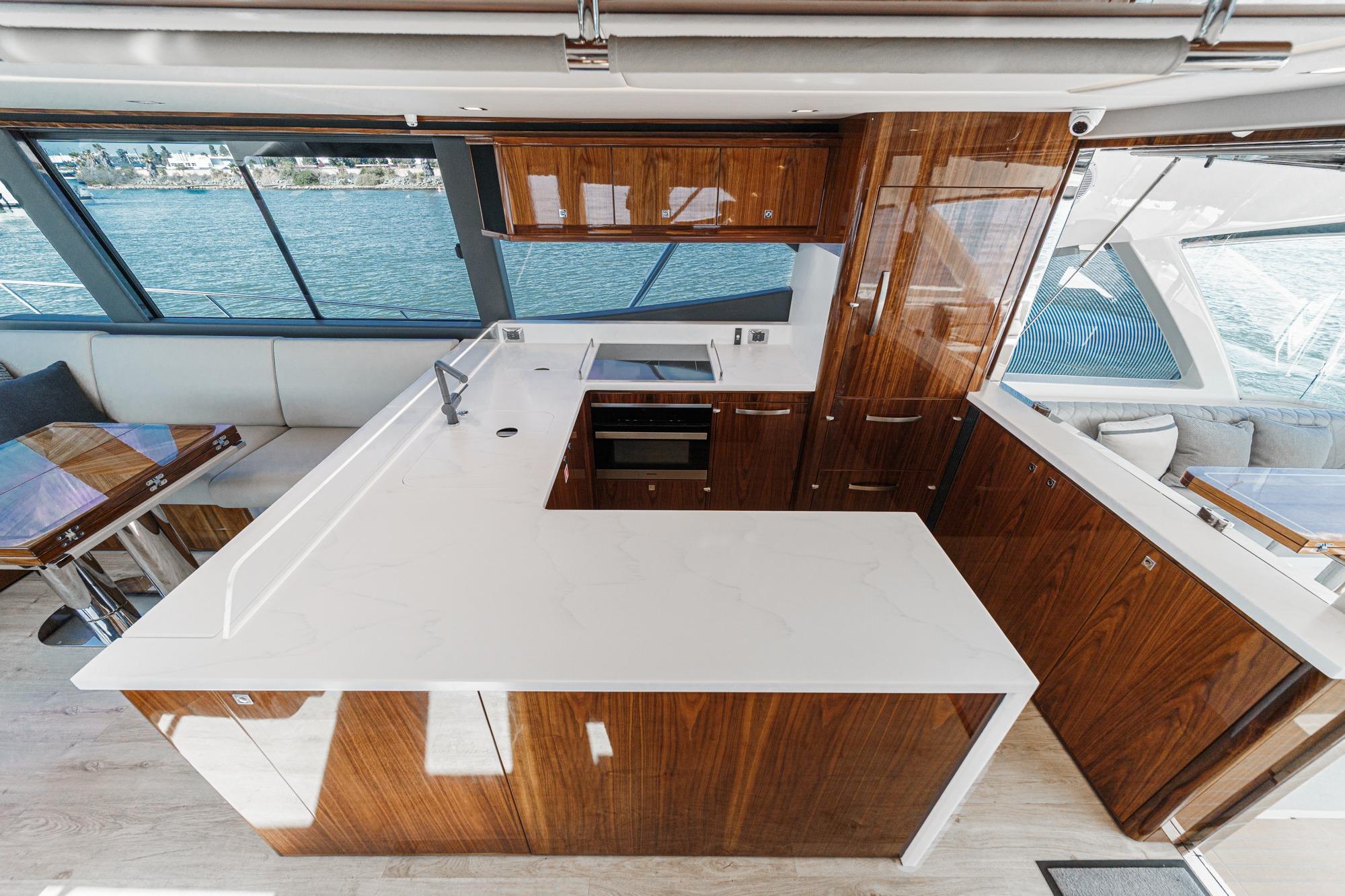 2023 Riviera 64 Sports Motor Yacht #TBJRP64031LLC inventory image at Sun Country Marine Group, San Diego Harbor Island