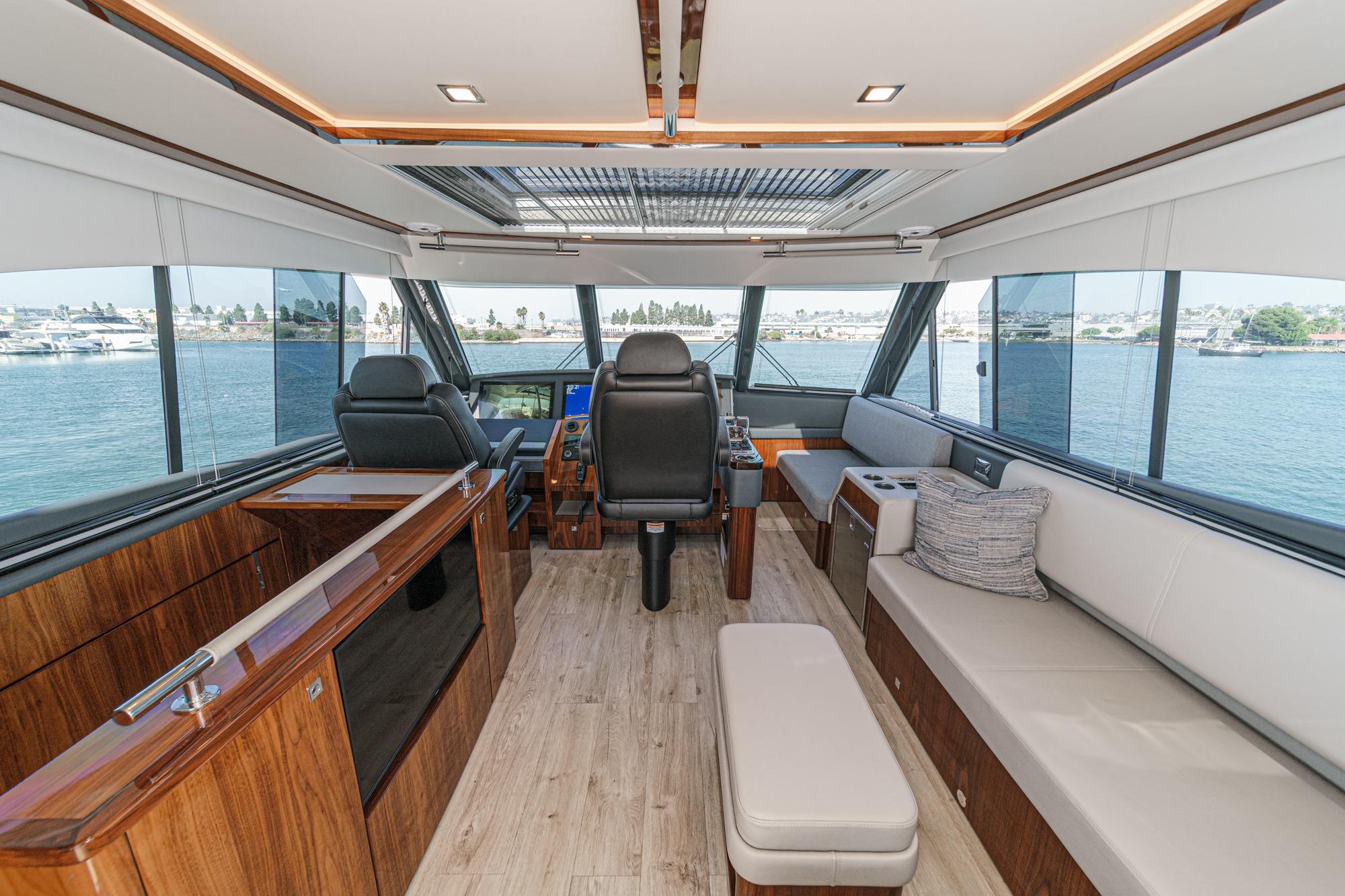 2023 Riviera 64 Sports Motor Yacht #TBJRP64031LLC inventory image at Sun Country Marine Group, San Diego Harbor Island