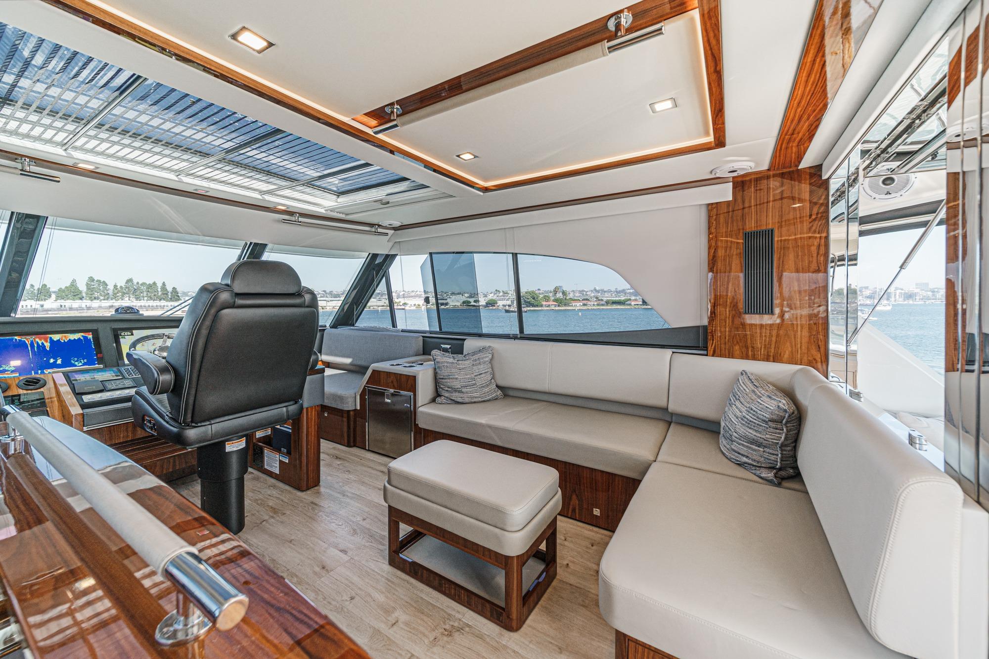 2023 Riviera 64 Sports Motor Yacht #TBJRP64031LLC inventory image at Sun Country Marine Group, San Diego Harbor Island