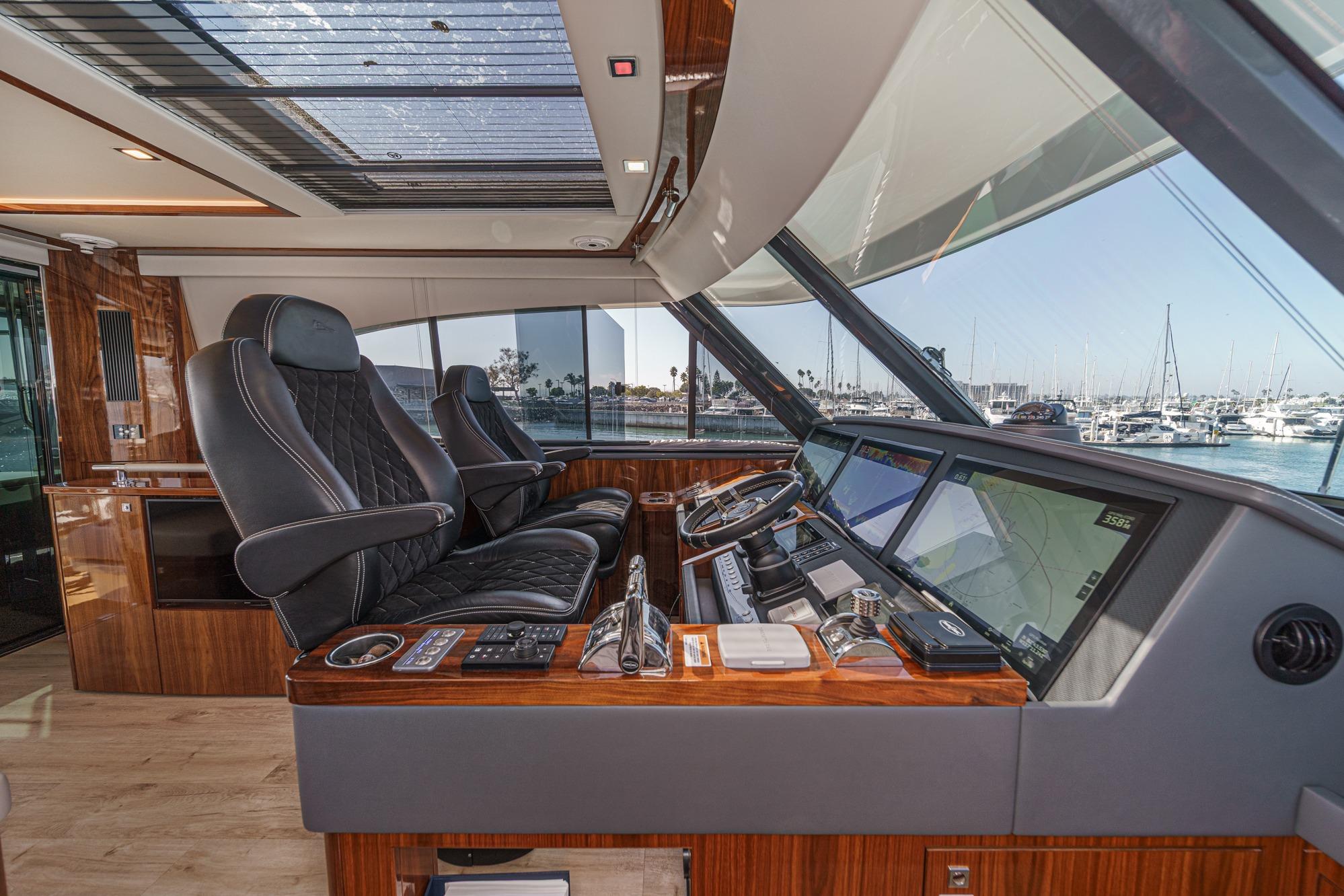 2023 Riviera 64 Sports Motor Yacht #TBJRP64031LLC inventory image at Sun Country Marine Group, San Diego Harbor Island