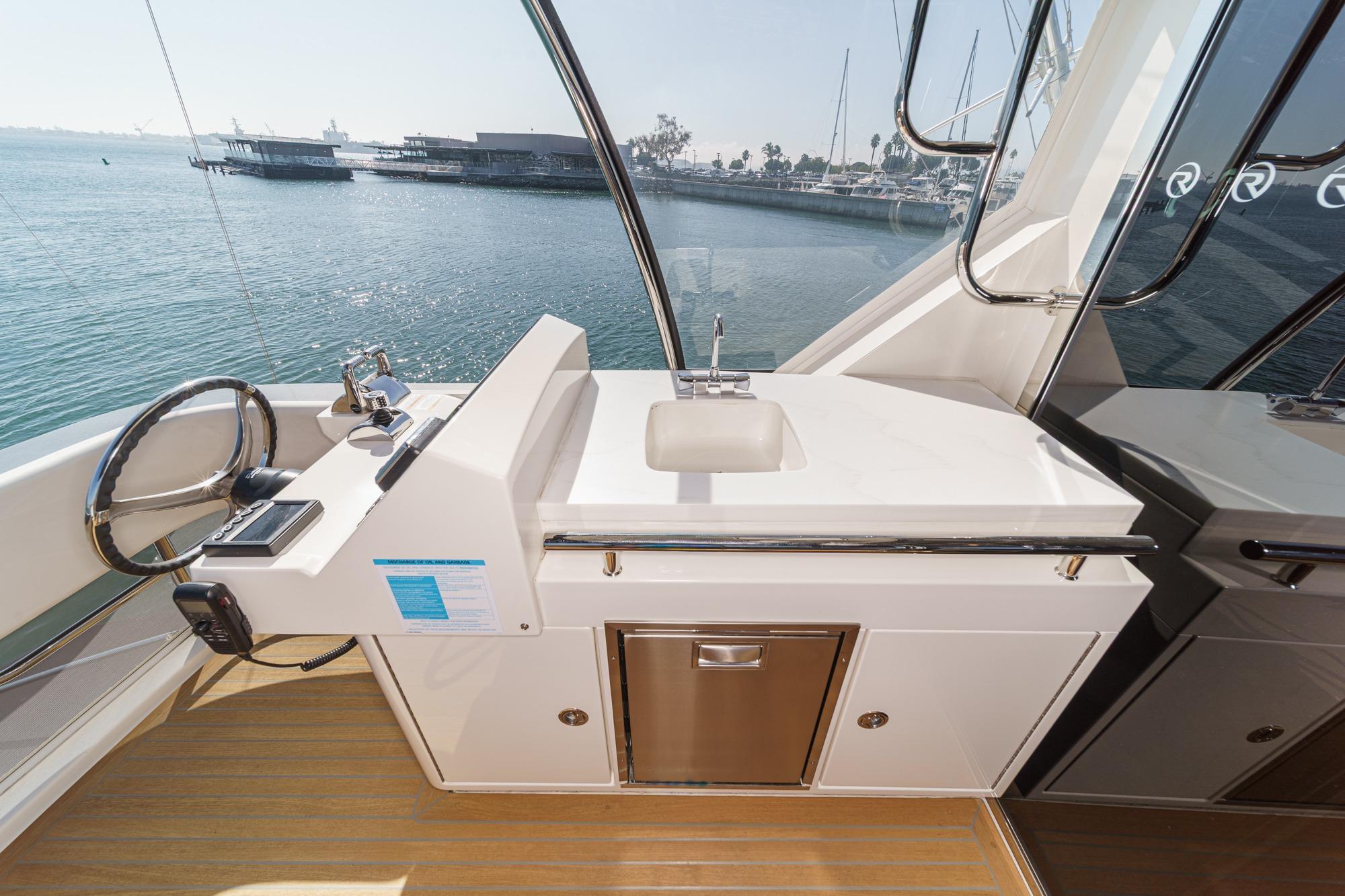 2023 Riviera 64 Sports Motor Yacht #TBJRP64031LLC inventory image at Sun Country Marine Group, San Diego Harbor Island