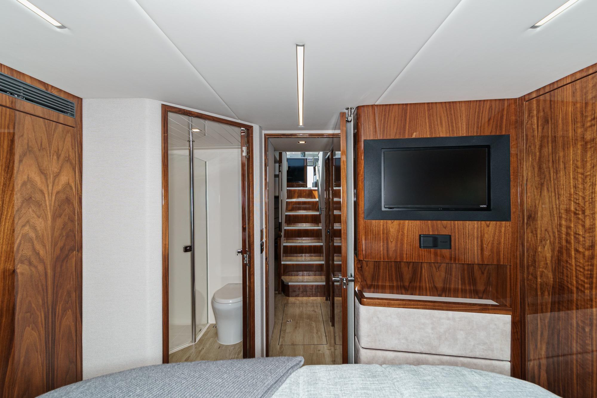 2023 Riviera 64 Sports Motor Yacht #TBJRP64031LLC inventory image at Sun Country Marine Group, San Diego Harbor Island