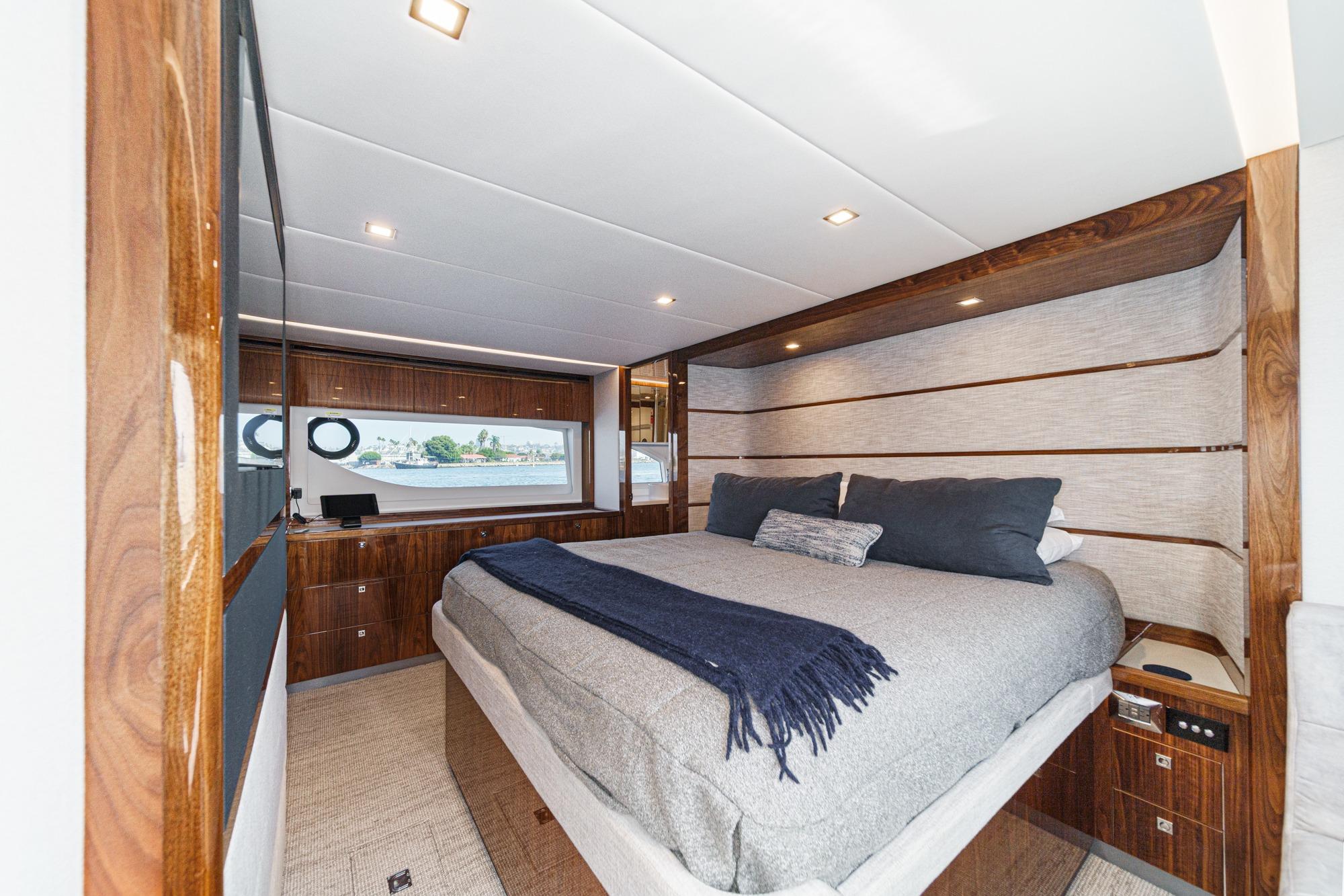 2023 Riviera 64 Sports Motor Yacht #TBJRP64031LLC inventory image at Sun Country Marine Group, San Diego Harbor Island