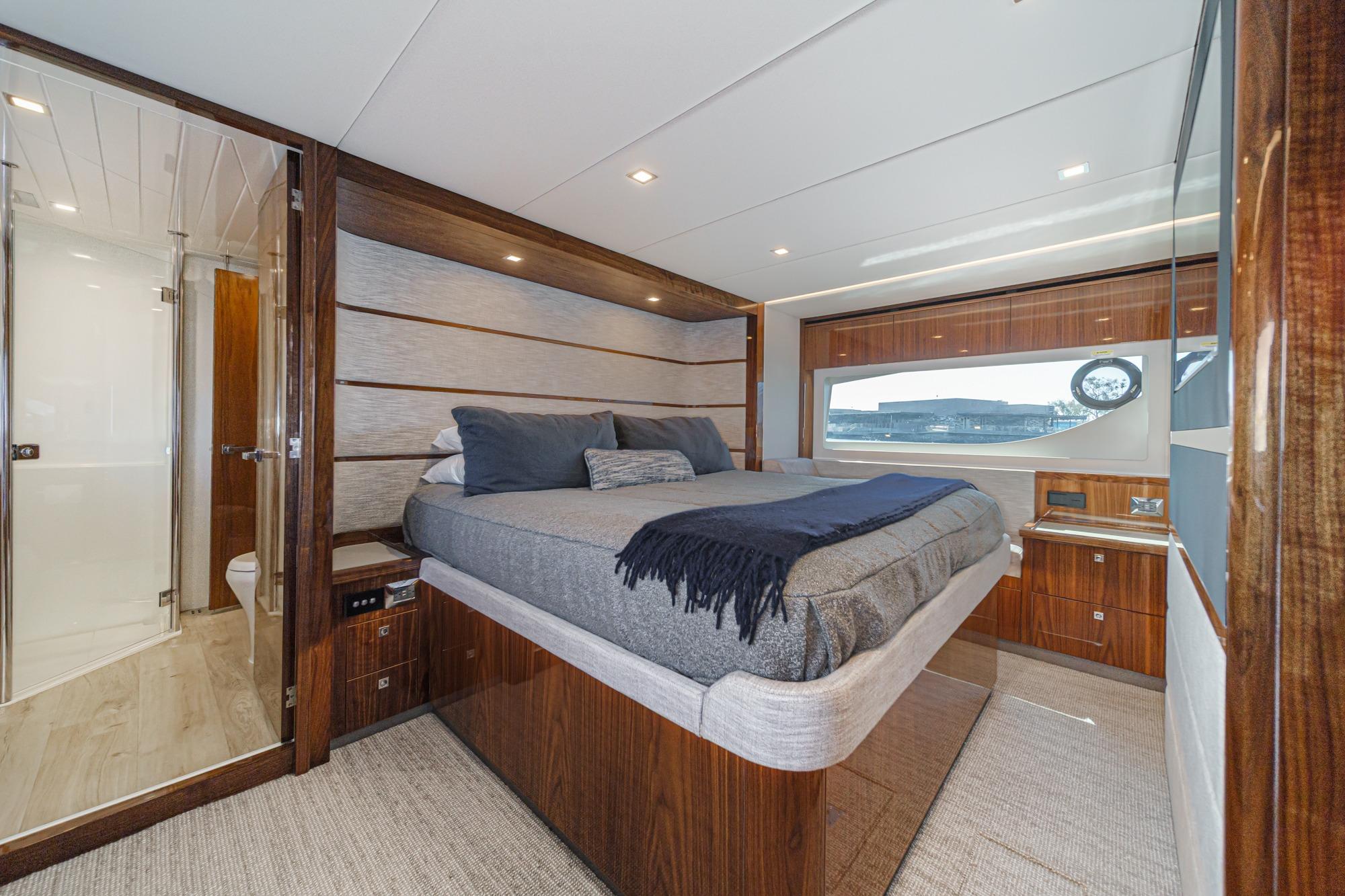 2023 Riviera 64 Sports Motor Yacht #TBJRP64031LLC inventory image at Sun Country Marine Group, San Diego Harbor Island