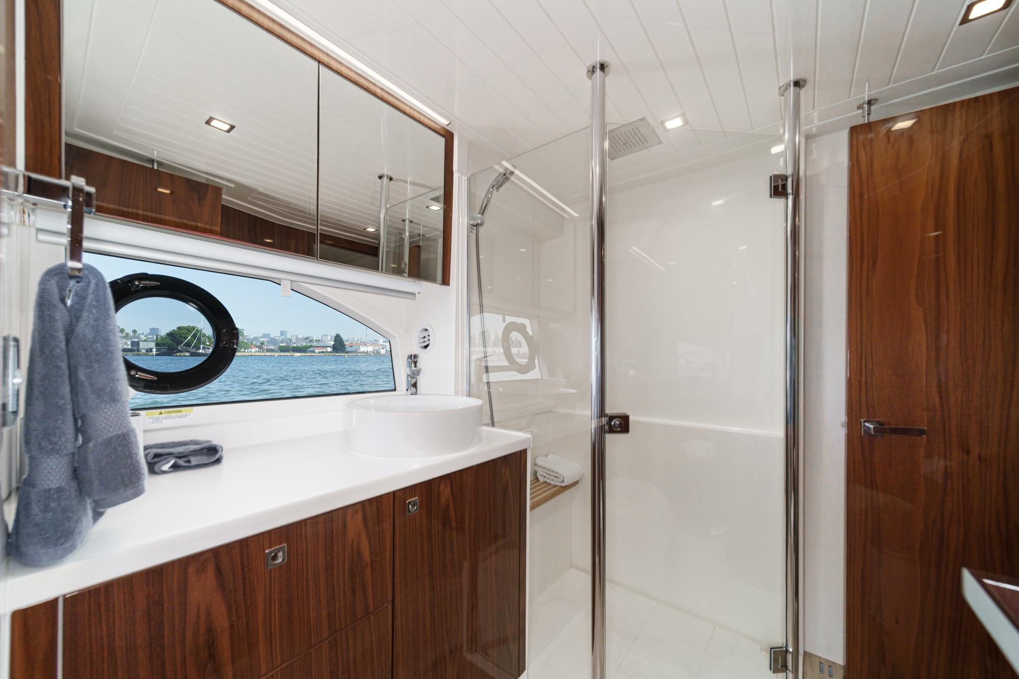 2023 Riviera 64 Sports Motor Yacht #TBJRP64031LLC inventory image at Sun Country Marine Group, San Diego Harbor Island