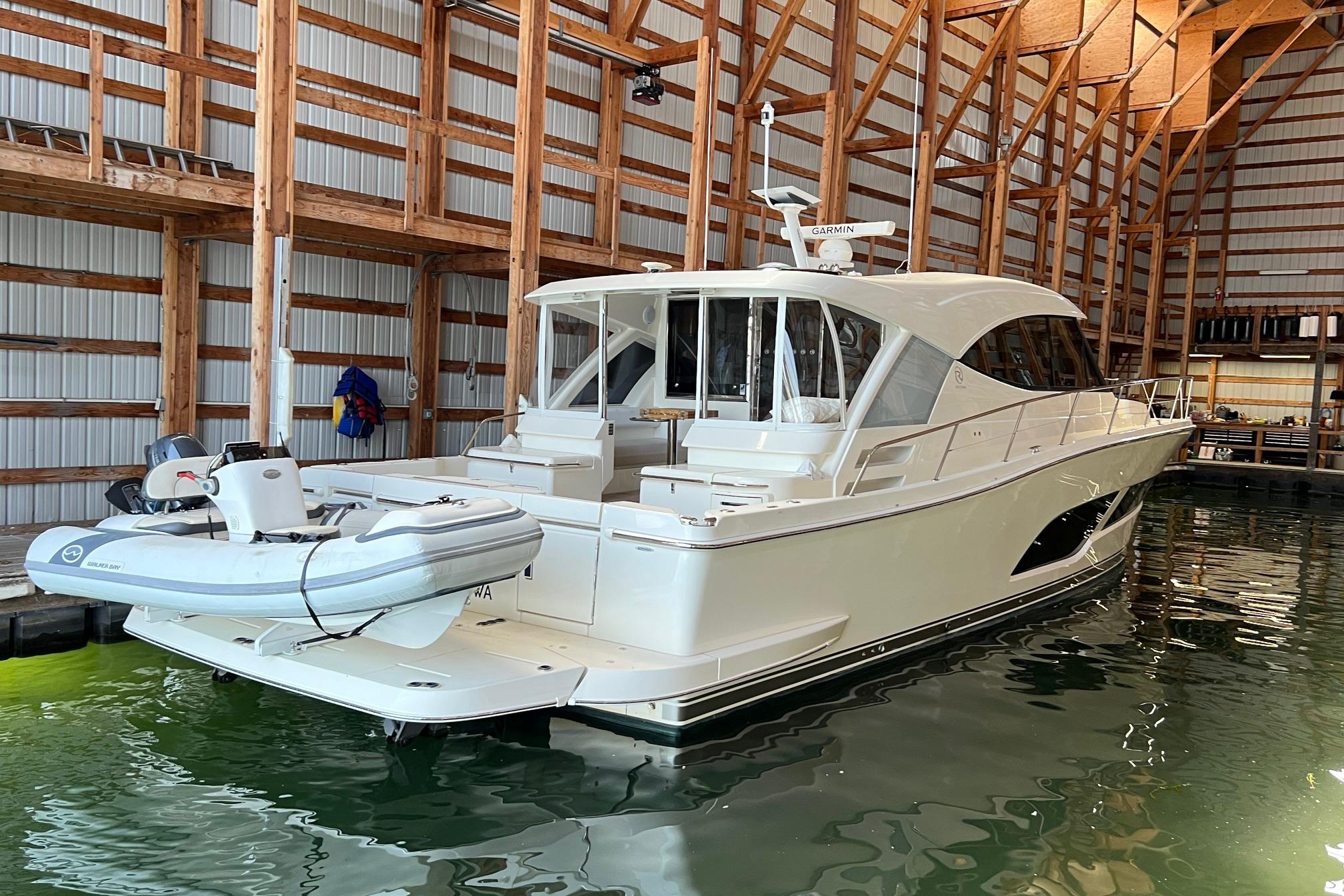 2021 Riviera 505 SUV #TBRB50018LLC inventory image at Sun Country Yachts, South Lake Union (Seattle)