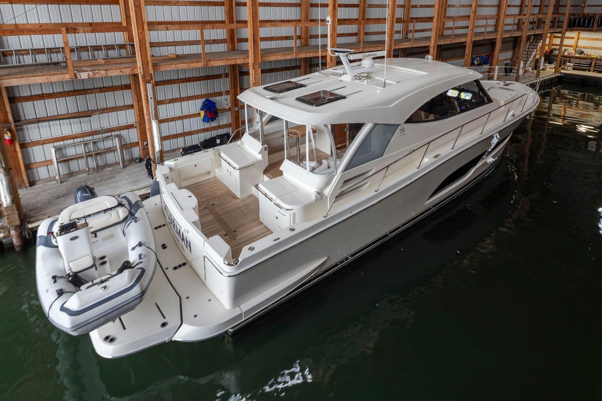 2021 Riviera 505 SUV #TBRB50018LLC inventory image at Sun Country Yachts, South Lake Union (Seattle)