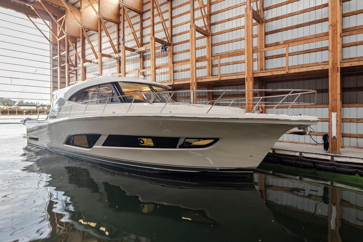 2021 Riviera 505 SUV #TBRB50018LLC inventory image at Sun Country Yachts, South Lake Union (Seattle)