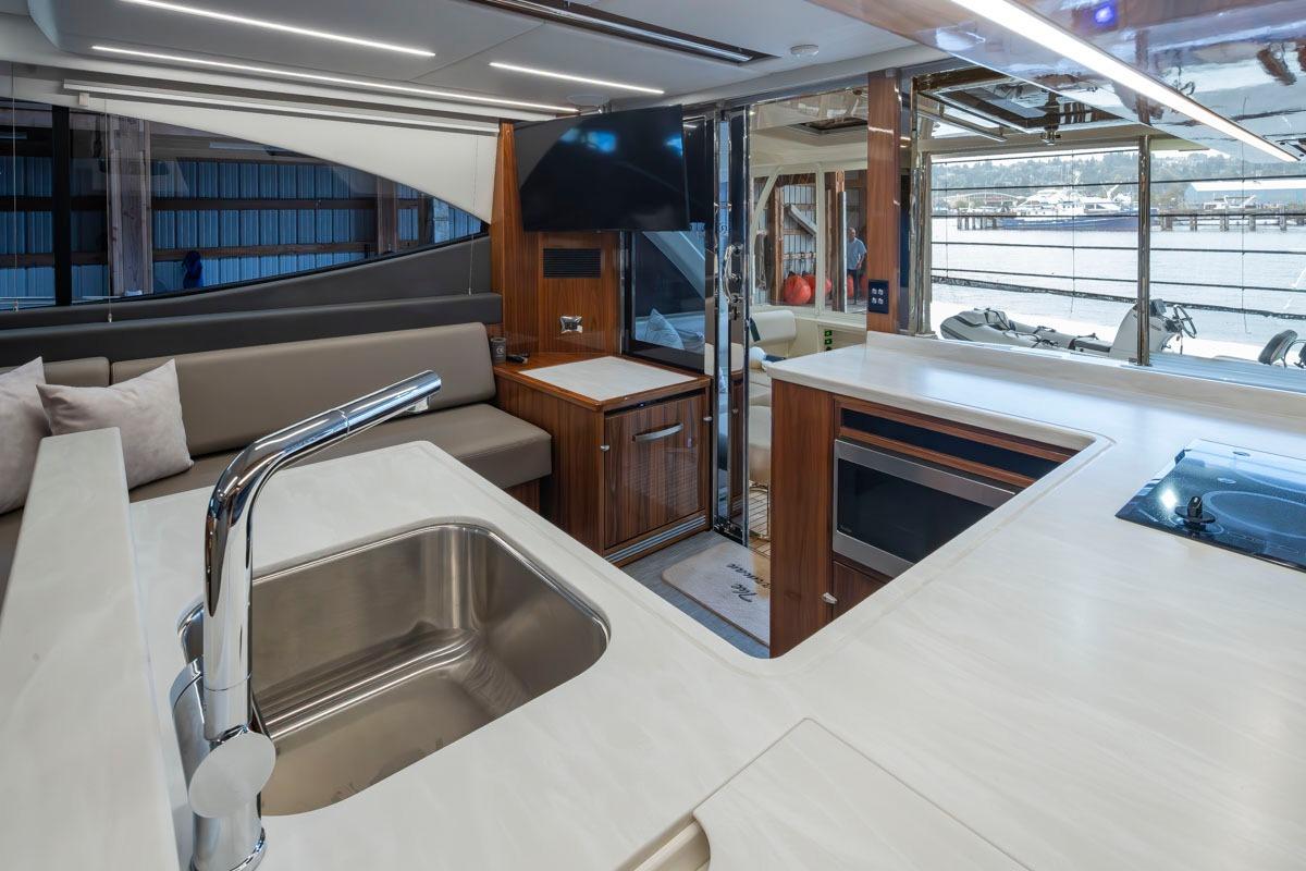 2021 Riviera 505 SUV #TBRB50018LLC inventory image at Sun Country Yachts, South Lake Union (Seattle)