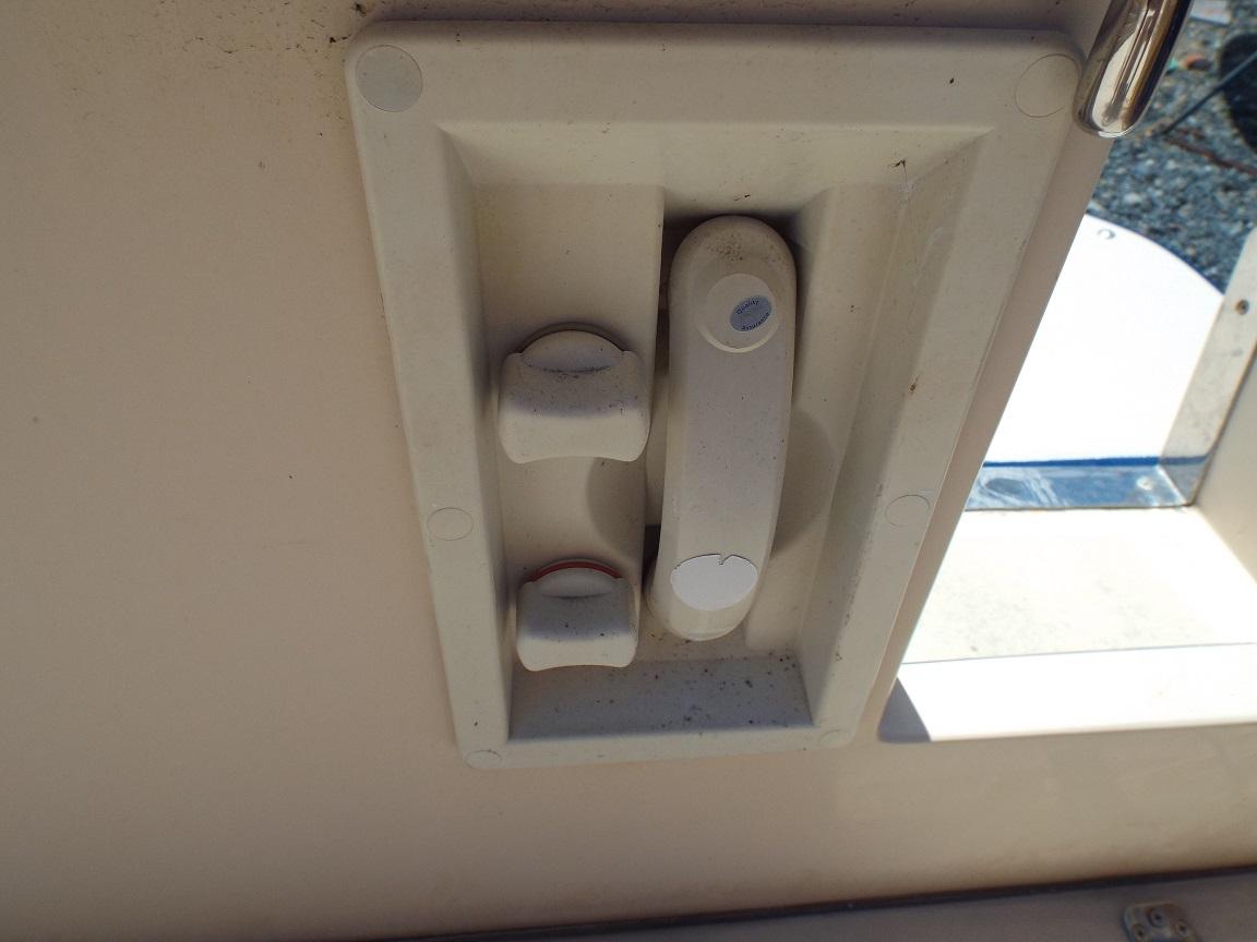 shower in cockpit