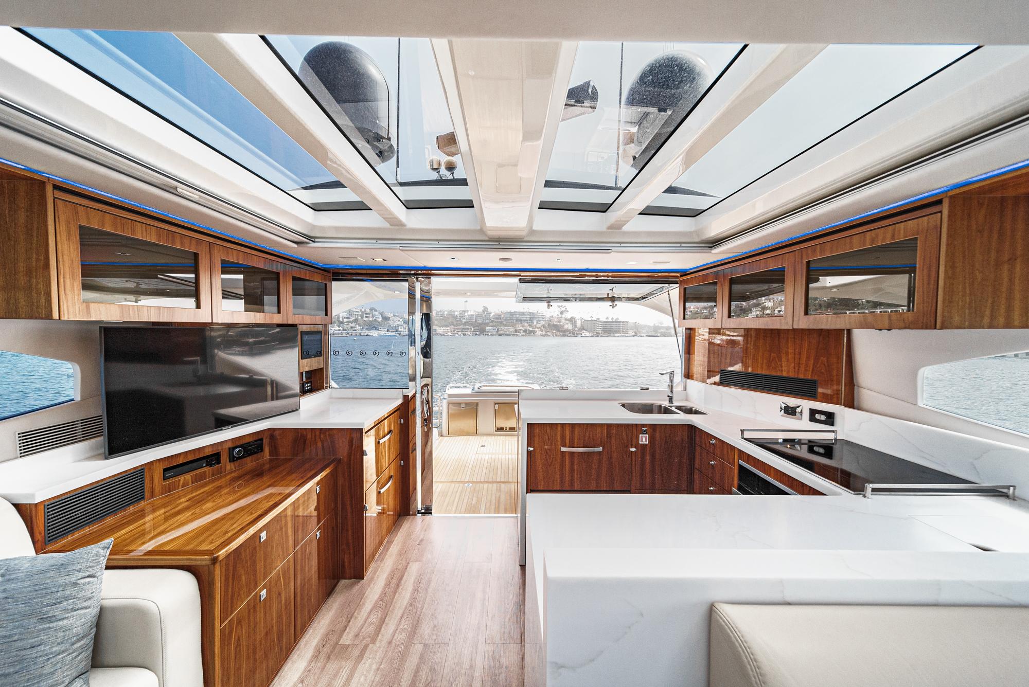 2023 Riviera 6000 Sport Yacht #TBMC6012-LLC inventory image at Sun Country Marine Group, San Diego Marriott Marquis 2023 Riviera 6000 Sport Yacht #TBMC6012-LLC inventory image at Sun Country Marine Group, San Diego Marriott Marquis