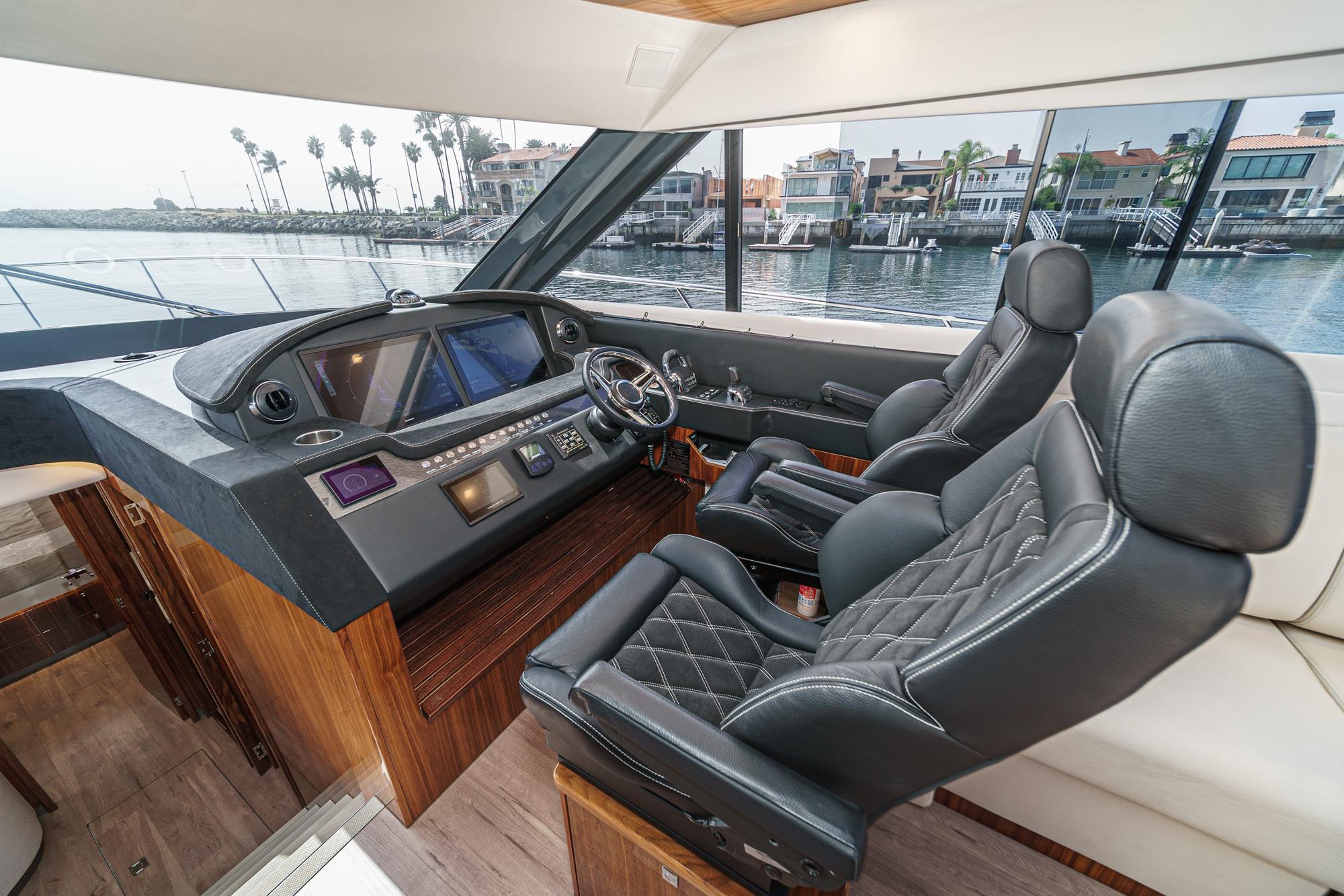 2023 Riviera 6000 Sport Yacht #TBMC6012-LLC inventory image at Sun Country Marine Group, San Diego Marriott Marquis 2023 Riviera 6000 Sport Yacht #TBMC6012-LLC inventory image at Sun Country Marine Group, San Diego Marriott Marquis