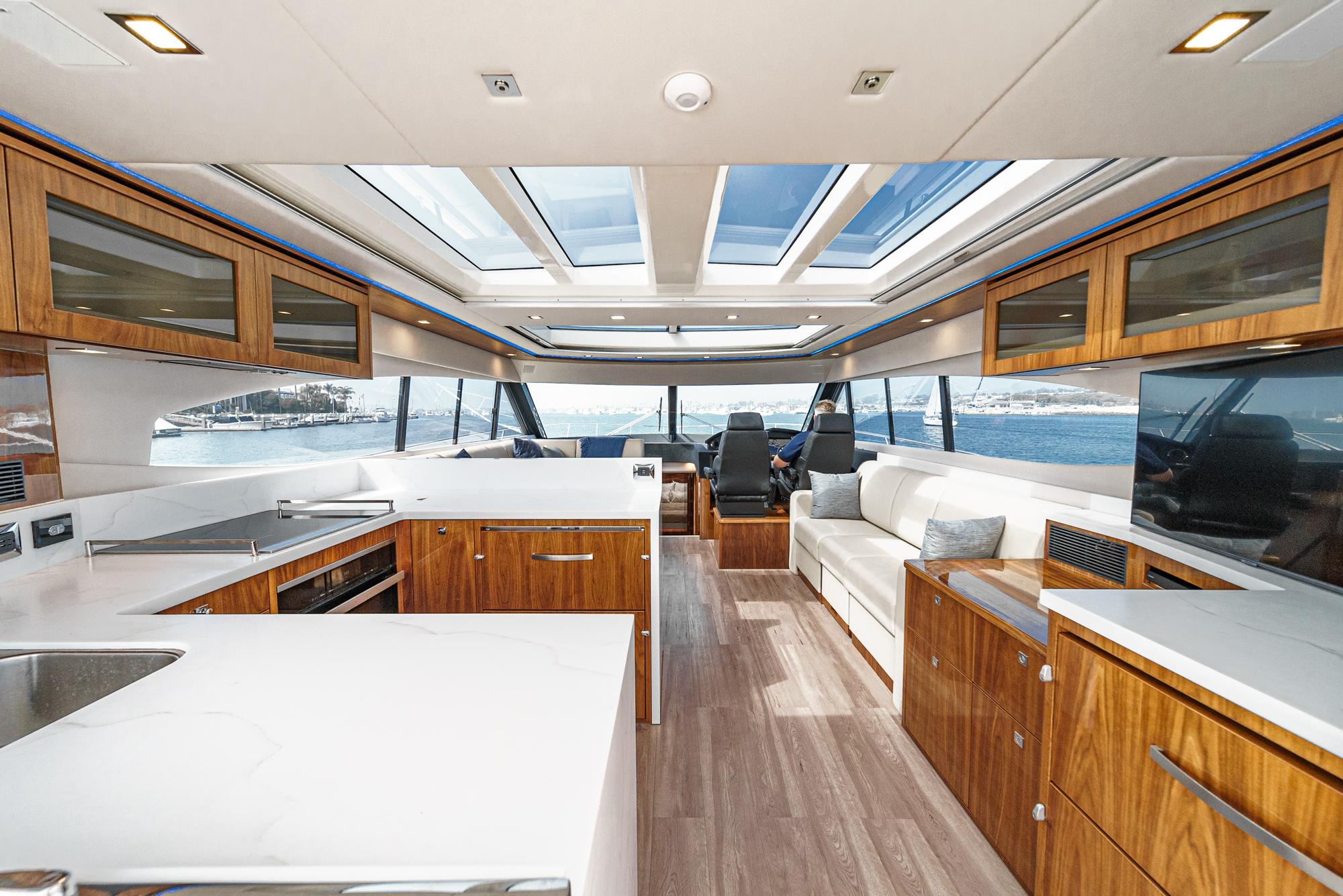 2023 Riviera 6000 Sport Yacht #TBMC6012-LLC inventory image at Sun Country Marine Group, San Diego Marriott Marquis 2023 Riviera 6000 Sport Yacht #TBMC6012-LLC inventory image at Sun Country Marine Group, San Diego Marriott Marquis