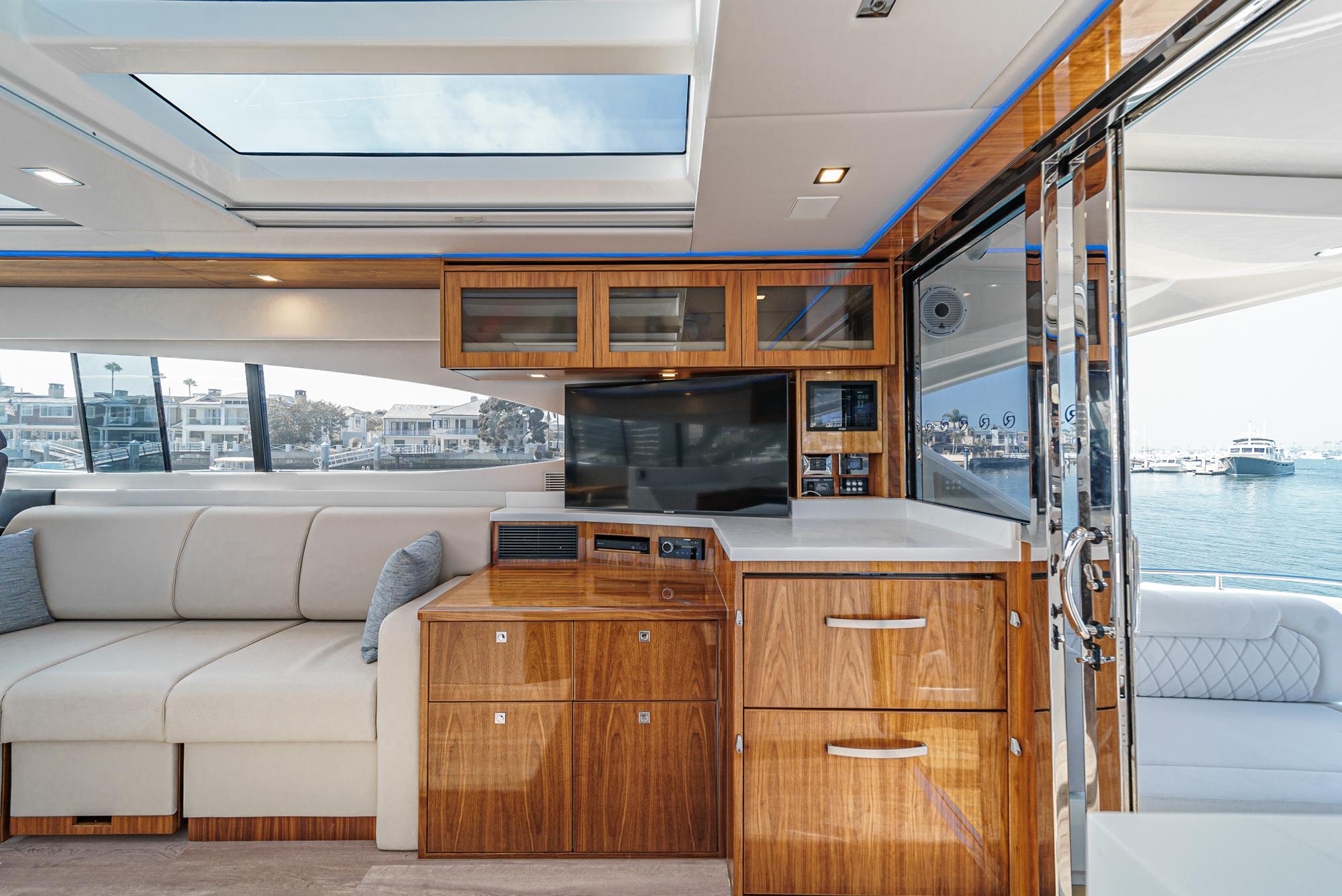 2023 Riviera 6000 Sport Yacht #TBMC6012-LLC inventory image at Sun Country Marine Group, San Diego Marriott Marquis 2023 Riviera 6000 Sport Yacht #TBMC6012-LLC inventory image at Sun Country Marine Group, San Diego Marriott Marquis