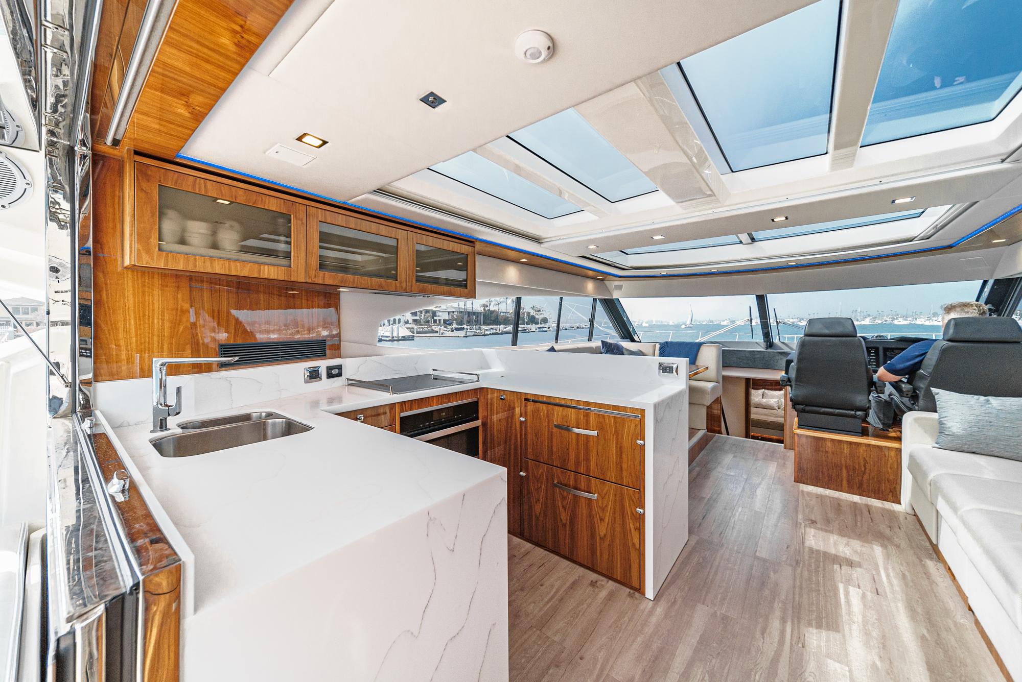 2023 Riviera 6000 Sport Yacht #TBMC6012-LLC inventory image at Sun Country Marine Group, San Diego Marriott Marquis 2023 Riviera 6000 Sport Yacht #TBMC6012-LLC inventory image at Sun Country Marine Group, San Diego Marriott Marquis