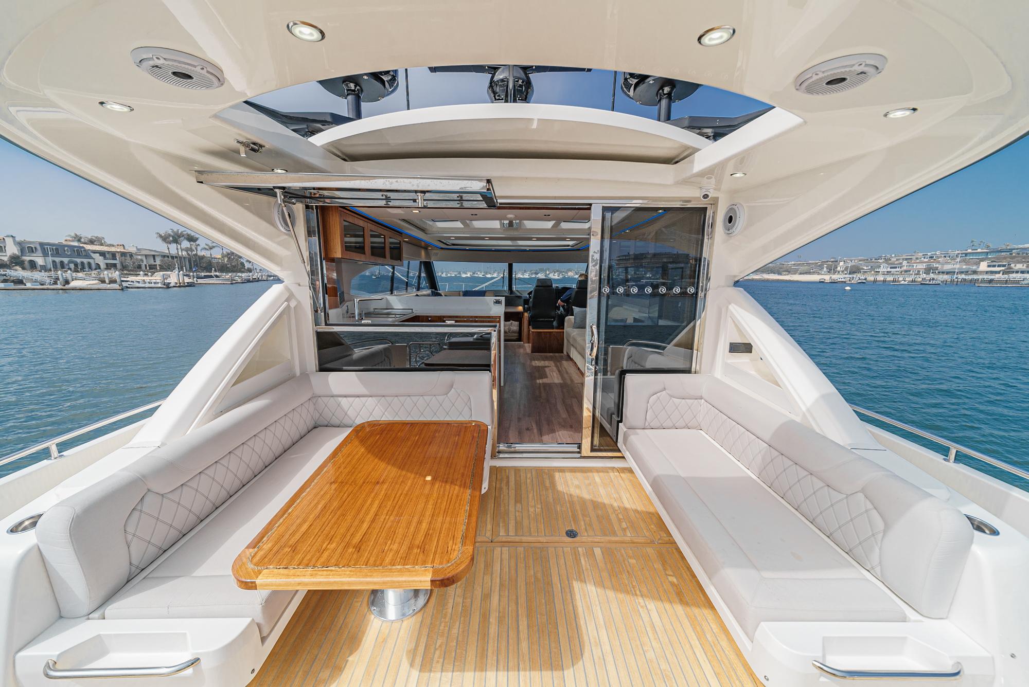 2023 Riviera 6000 Sport Yacht #TBMC6012-LLC inventory image at Sun Country Marine Group, San Diego Marriott Marquis 2023 Riviera 6000 Sport Yacht #TBMC6012-LLC inventory image at Sun Country Marine Group, San Diego Marriott Marquis