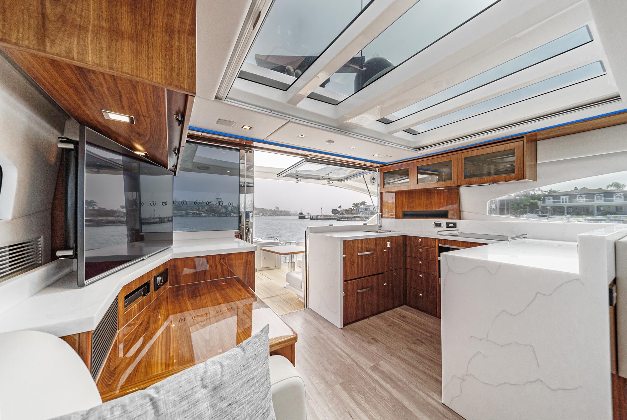 2023 Riviera 6000 Sport Yacht #TBMC6012-LLC inventory image at Sun Country Marine Group, San Diego Marriott Marquis 2023 Riviera 6000 Sport Yacht #TBMC6012-LLC inventory image at Sun Country Marine Group, San Diego Marriott Marquis