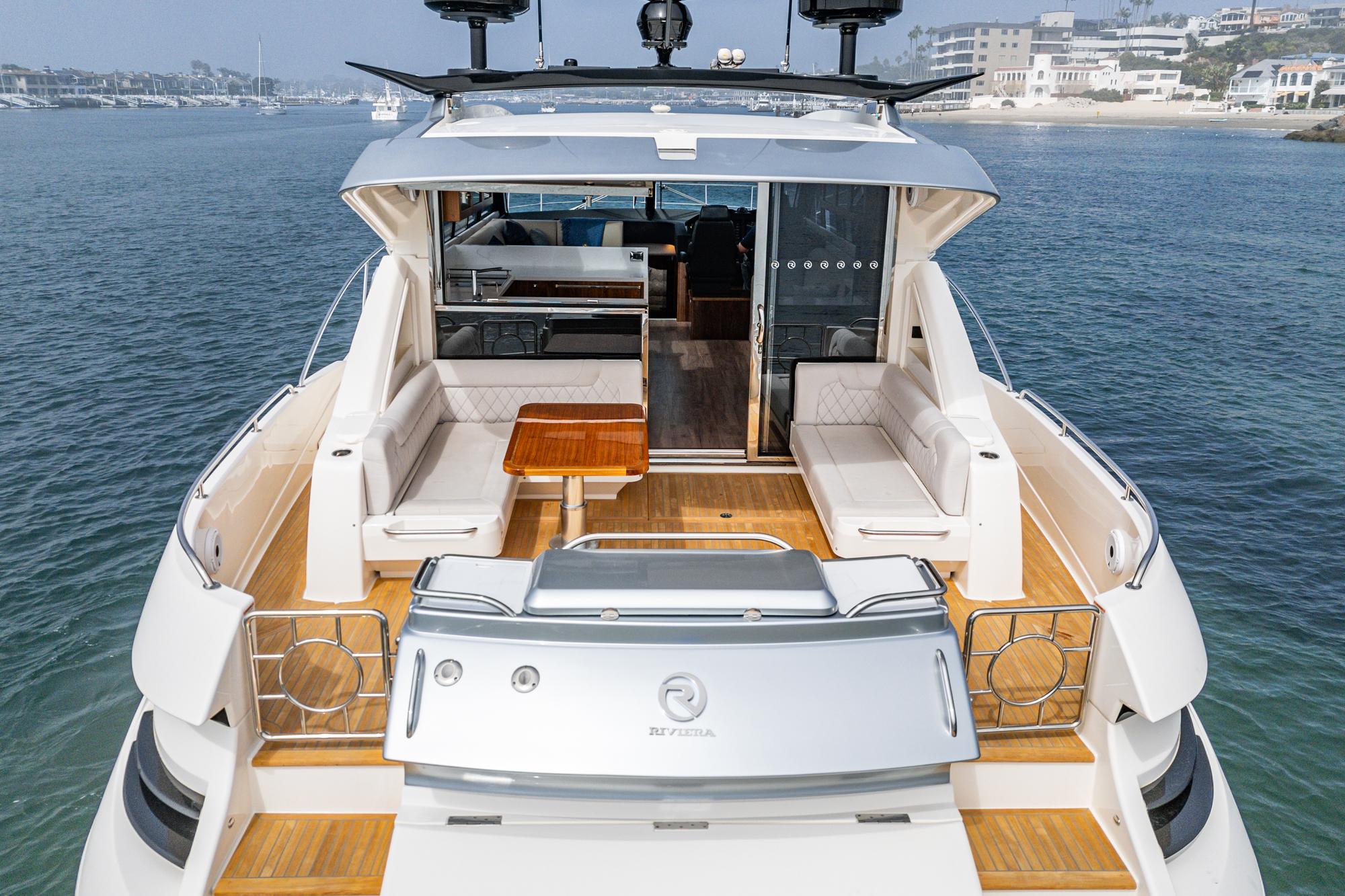 2023 Riviera 6000 Sport Yacht #TBMC6012-LLC inventory image at Sun Country Marine Group, San Diego Marriott Marquis 2023 Riviera 6000 Sport Yacht #TBMC6012-LLC inventory image at Sun Country Marine Group, San Diego Marriott Marquis
