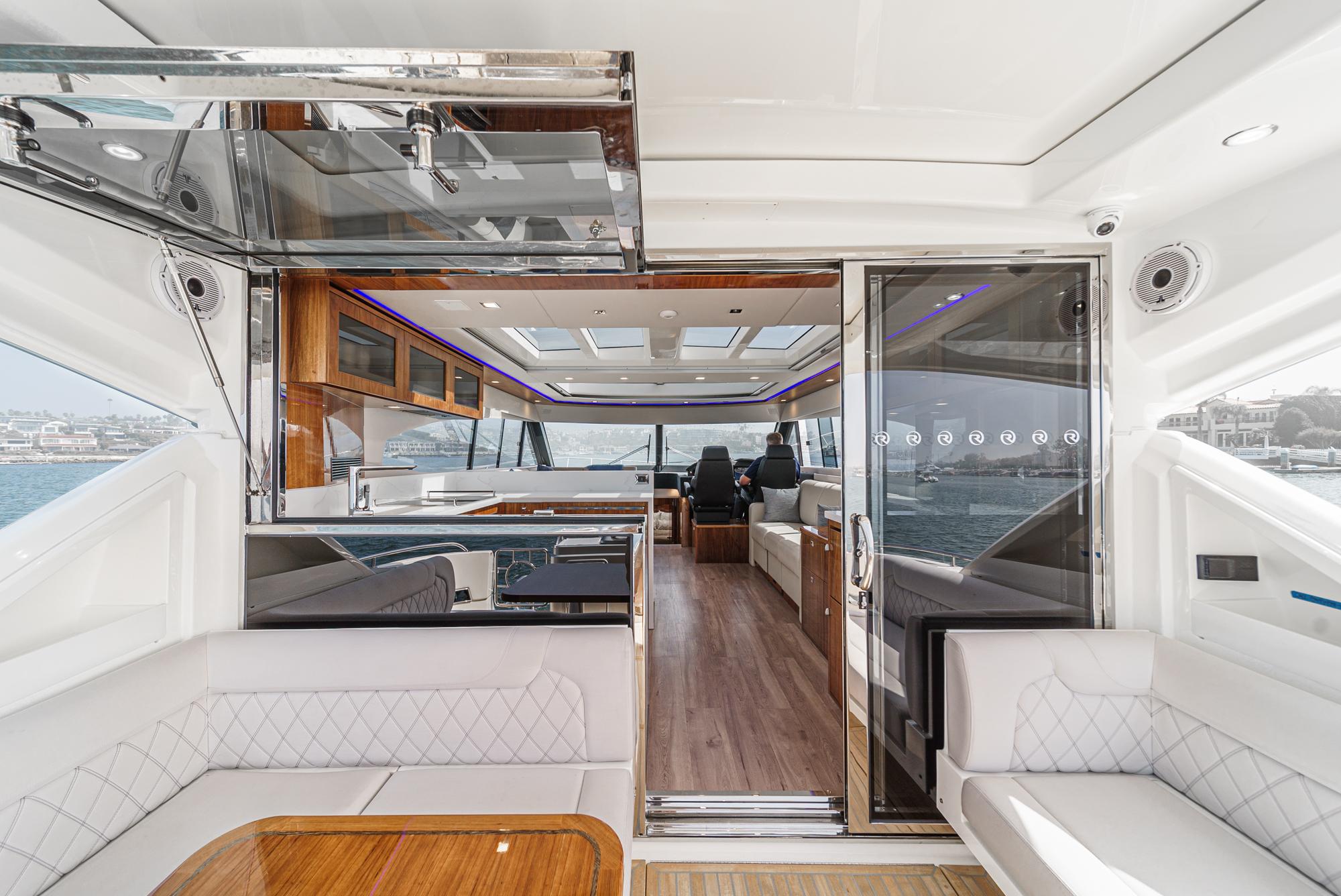 2023 Riviera 6000 Sport Yacht #TBMC6012-LLC inventory image at Sun Country Marine Group, San Diego Marriott Marquis 2023 Riviera 6000 Sport Yacht #TBMC6012-LLC inventory image at Sun Country Marine Group, San Diego Marriott Marquis