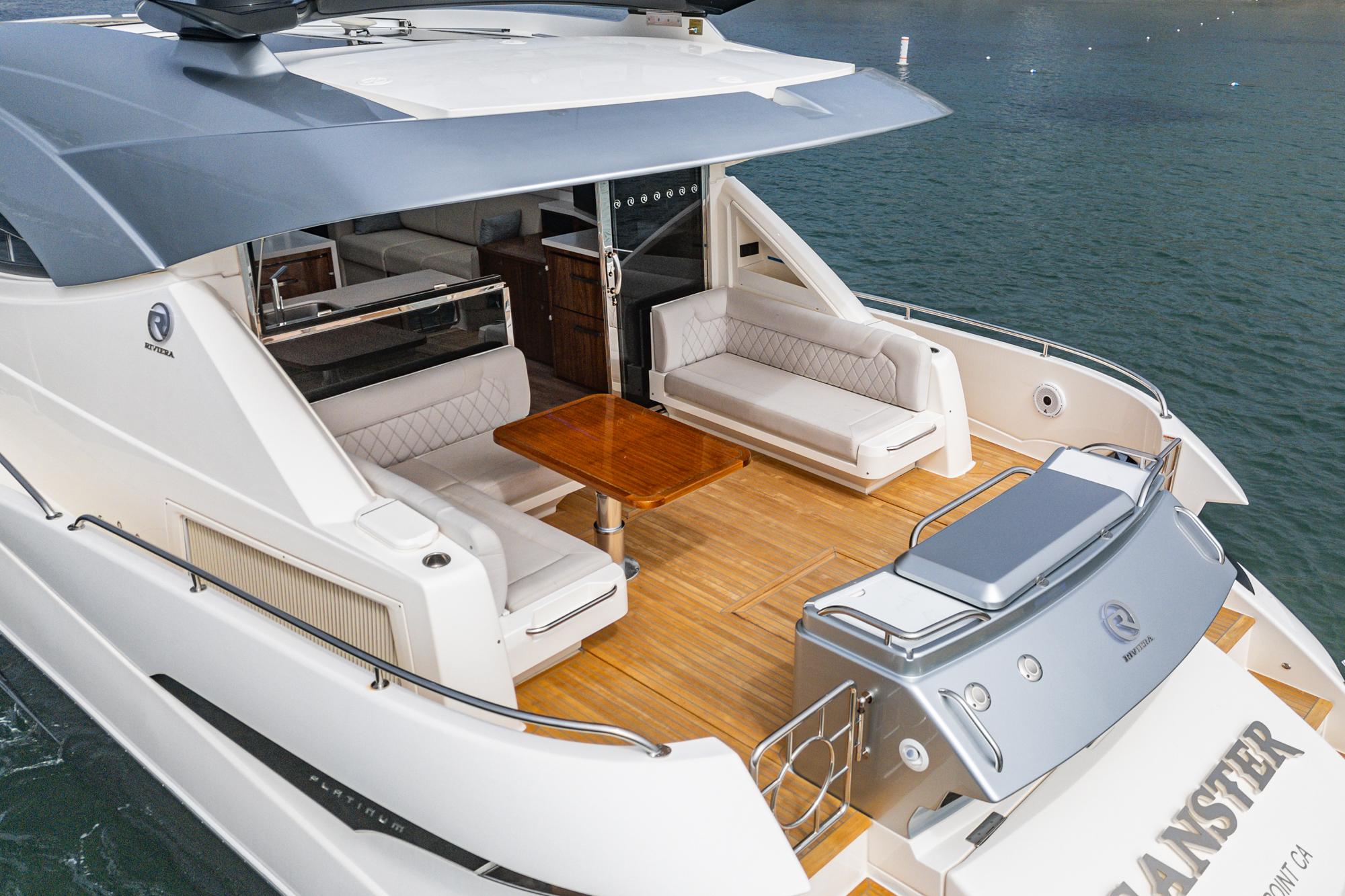 2023 Riviera 6000 Sport Yacht #TBMC6012-LLC inventory image at Sun Country Marine Group, San Diego Marriott Marquis 2023 Riviera 6000 Sport Yacht #TBMC6012-LLC inventory image at Sun Country Marine Group, San Diego Marriott Marquis