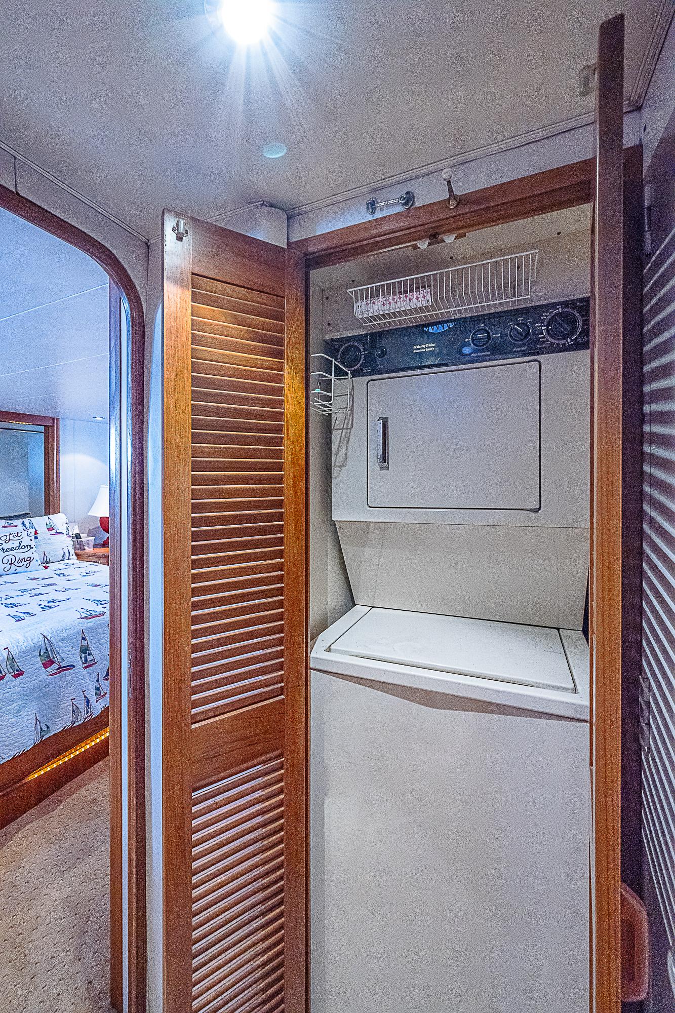 Viking 50 Cockpit Motor Yacht Freedom-Washer and Dryer