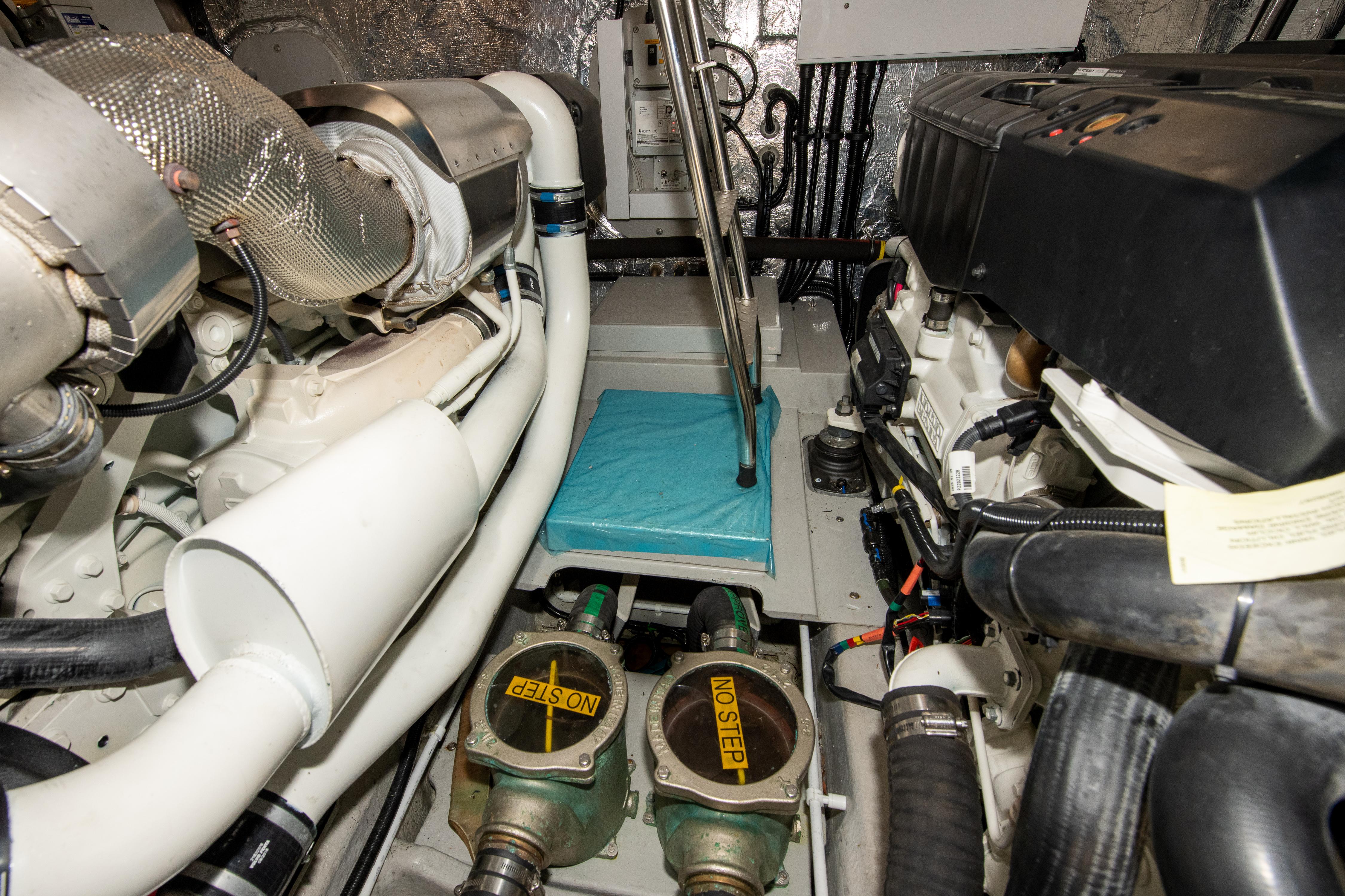 Sunseeker 60 - Engine Room