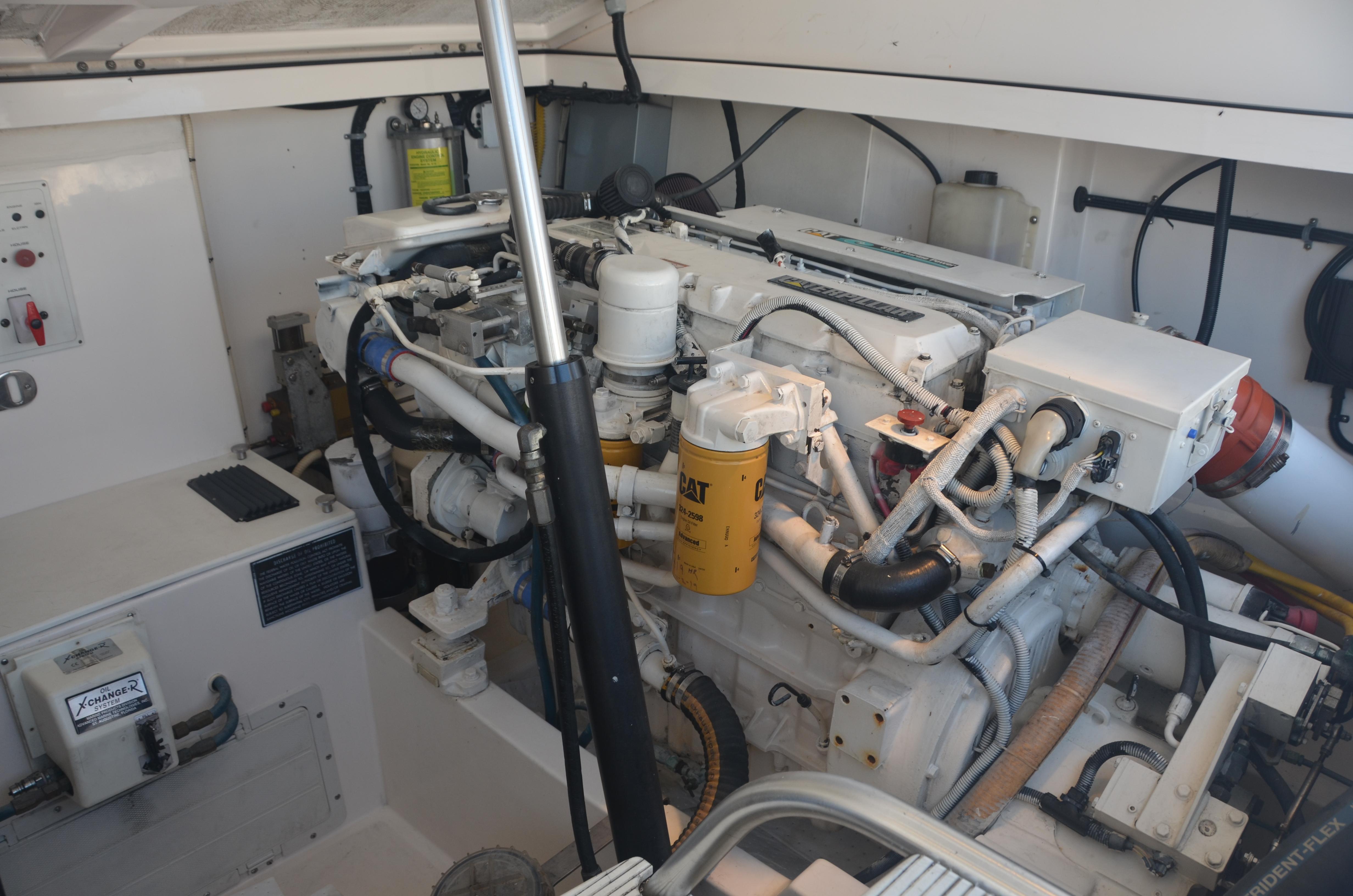 Cabo 35  Express - Engine Room