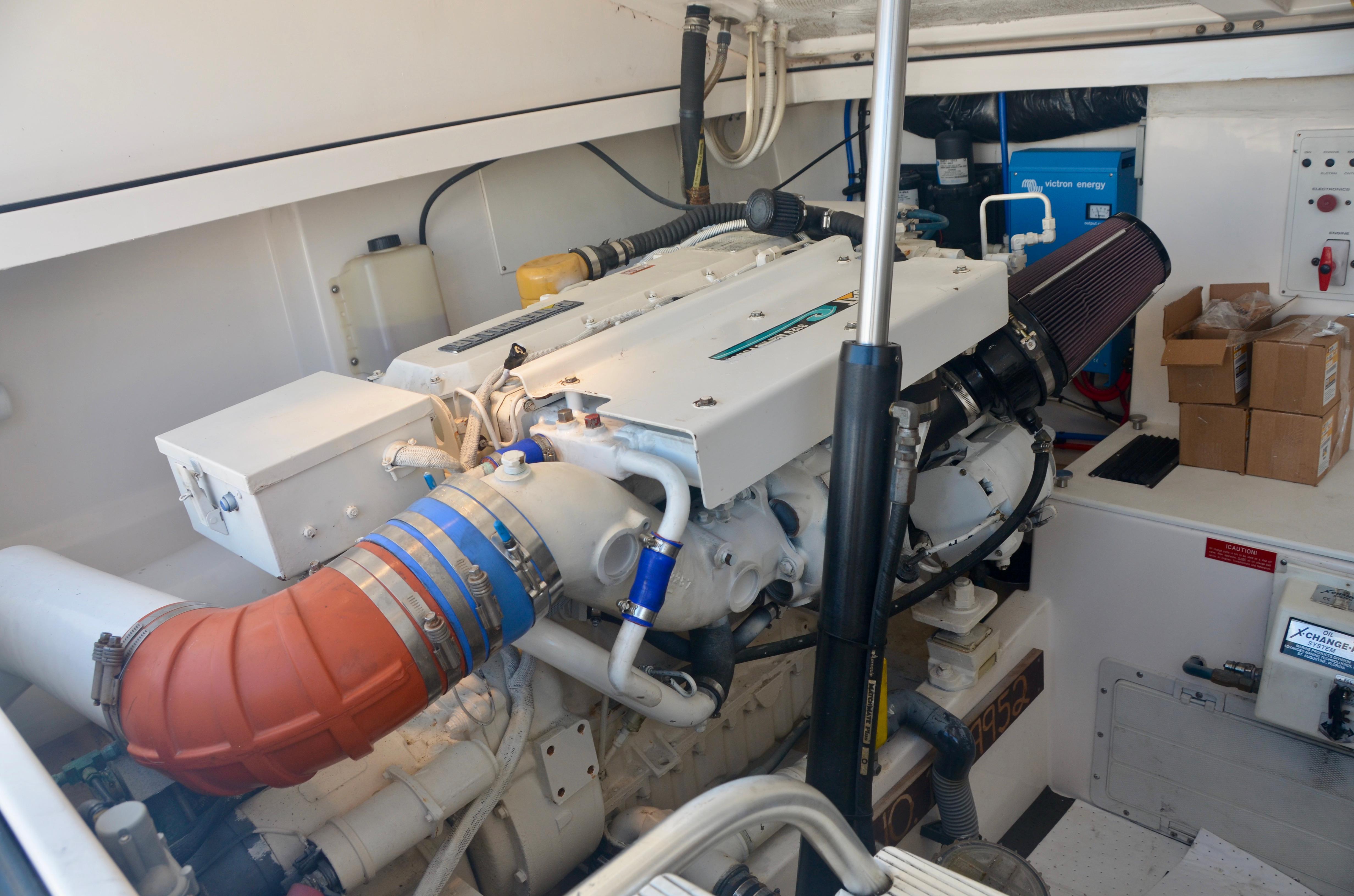 Cabo 35 Express - Engine Room