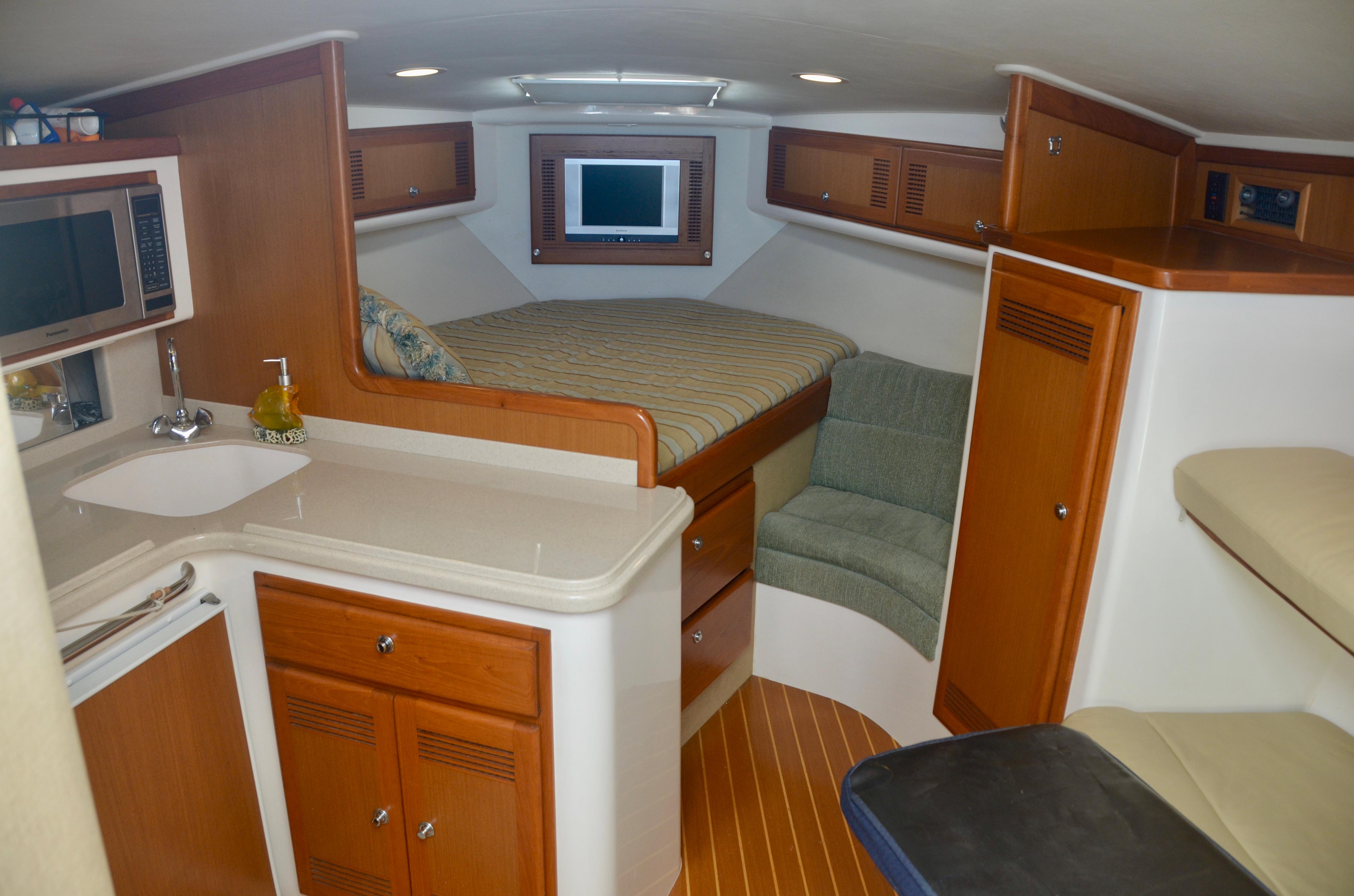 Cabo 35 Express - Cabin, Berth and Galley