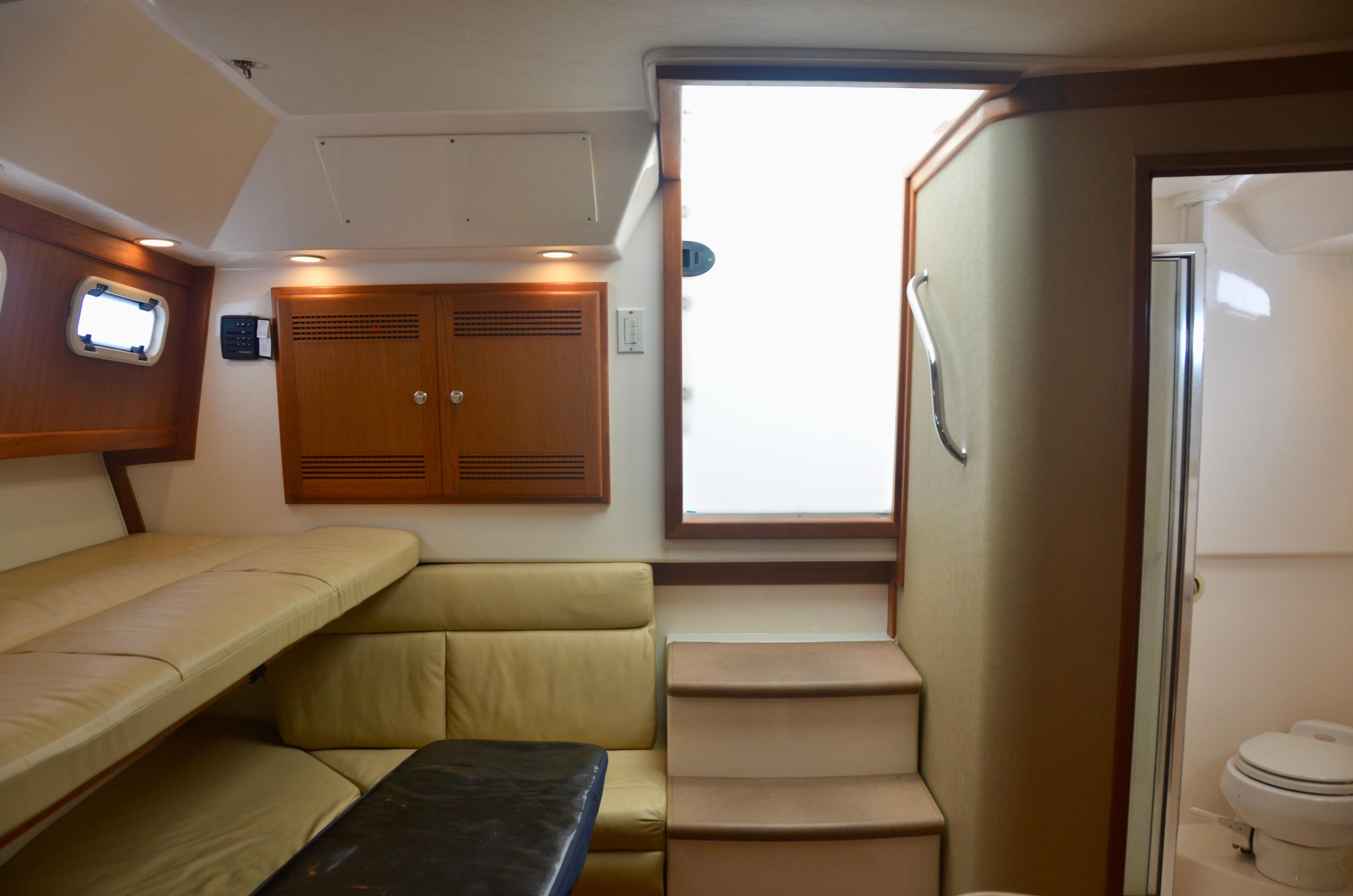 Cabo 35 Express - Cabin Entry and Head Entrance