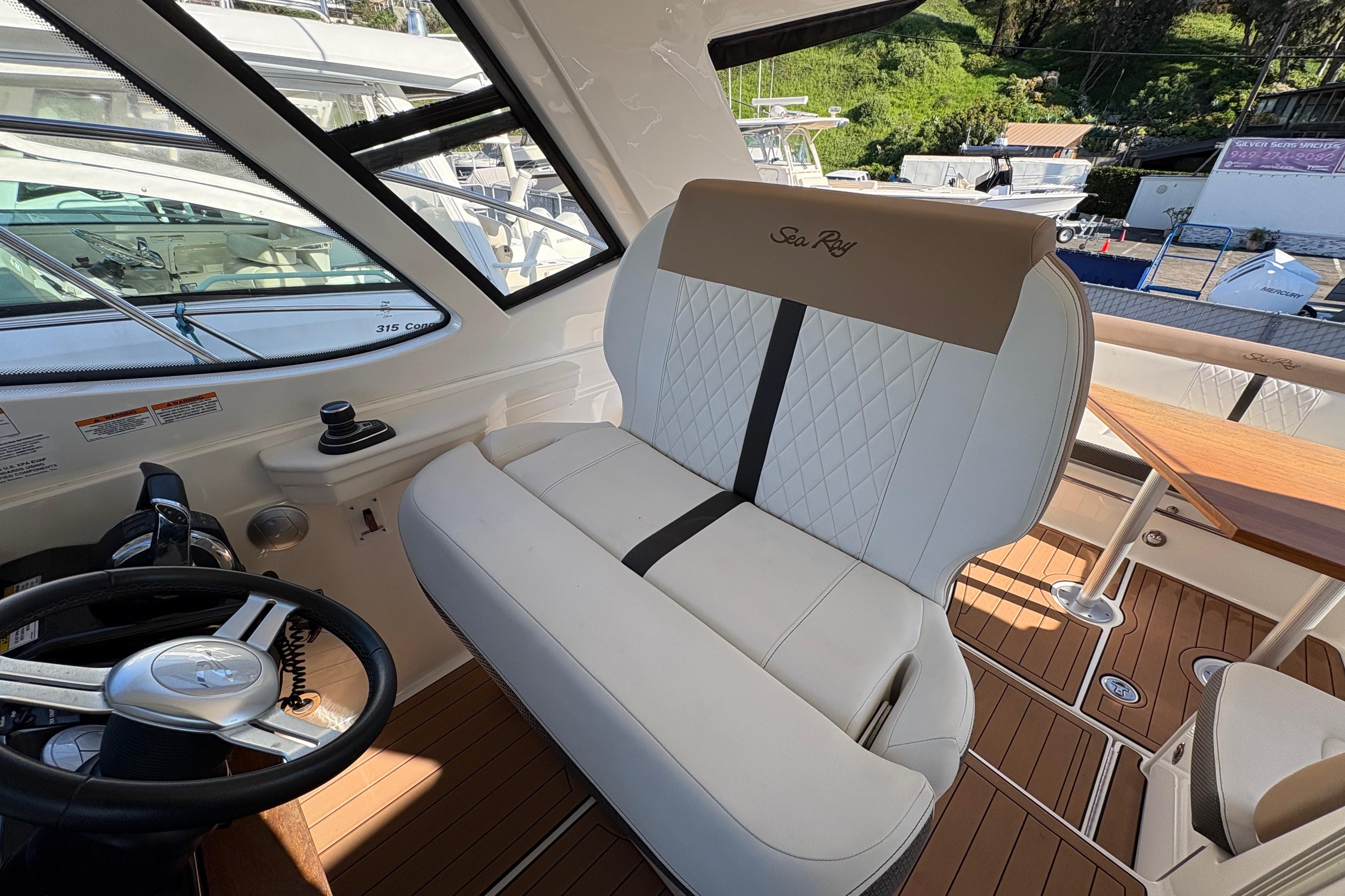 2018 Sea Ray Sundancer 350 Coupe #TDH1465A inventory image at Sun Country Marine Group, Newport Beach