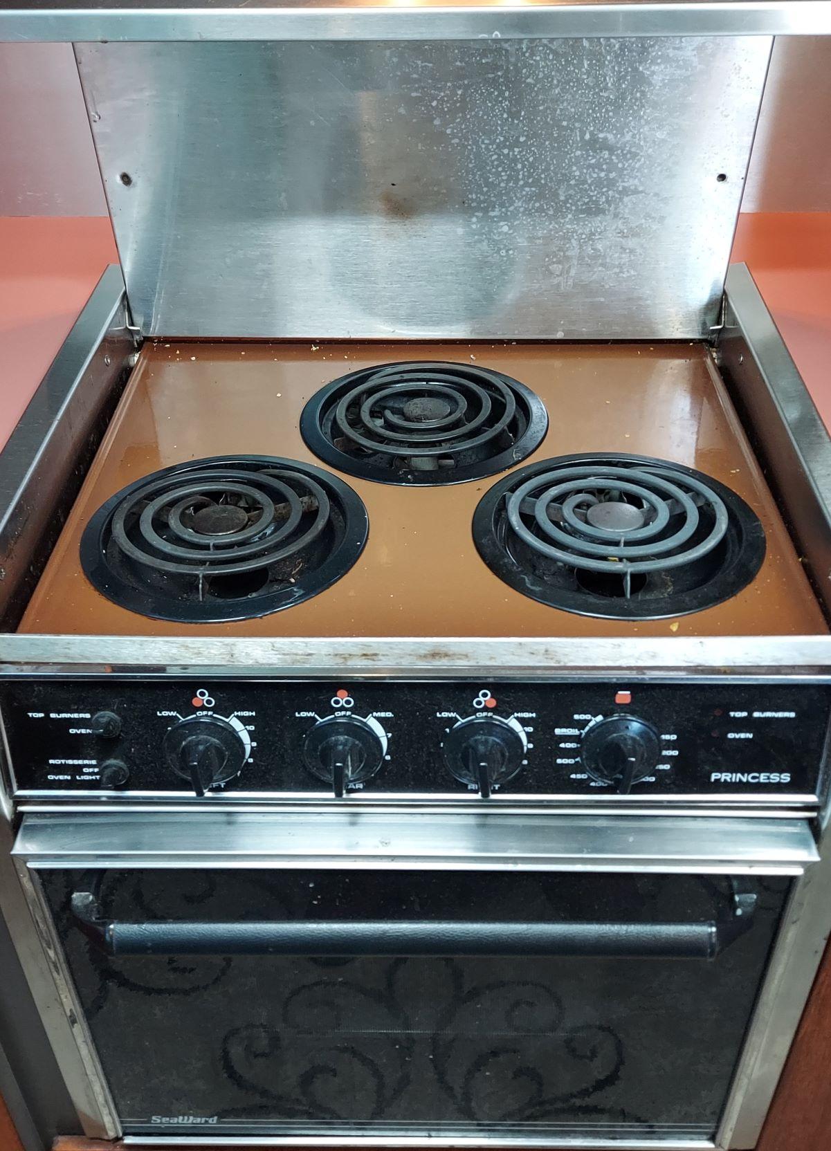 seaward princess electric stove
