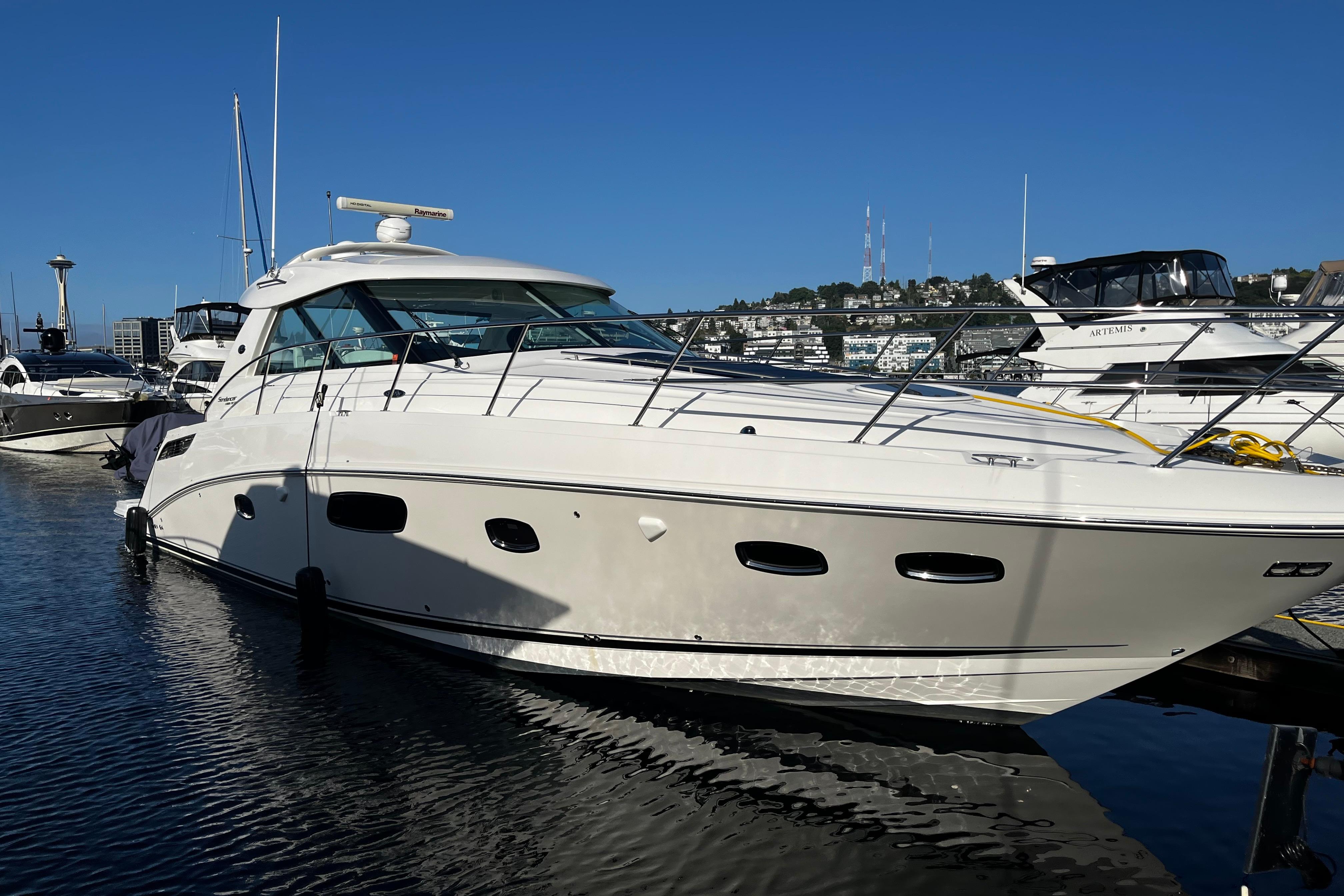 2010 Sea Ray 450 Sundancer #TBST7625J inventory image at Sun Country Yachts, South Lake Union (Seattle)