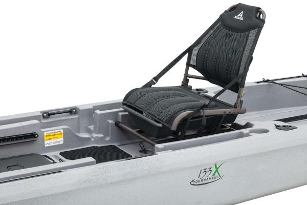 2021 Ascend boat for sale, model of the boat is 133X Yak-Power Sit-On - Titanium & Image # 13 of 20