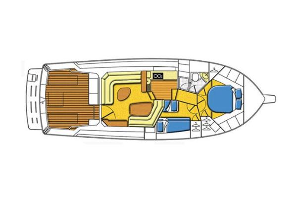  Yacht Photos Pics Manufacturer Provided Image: Cabin Layout