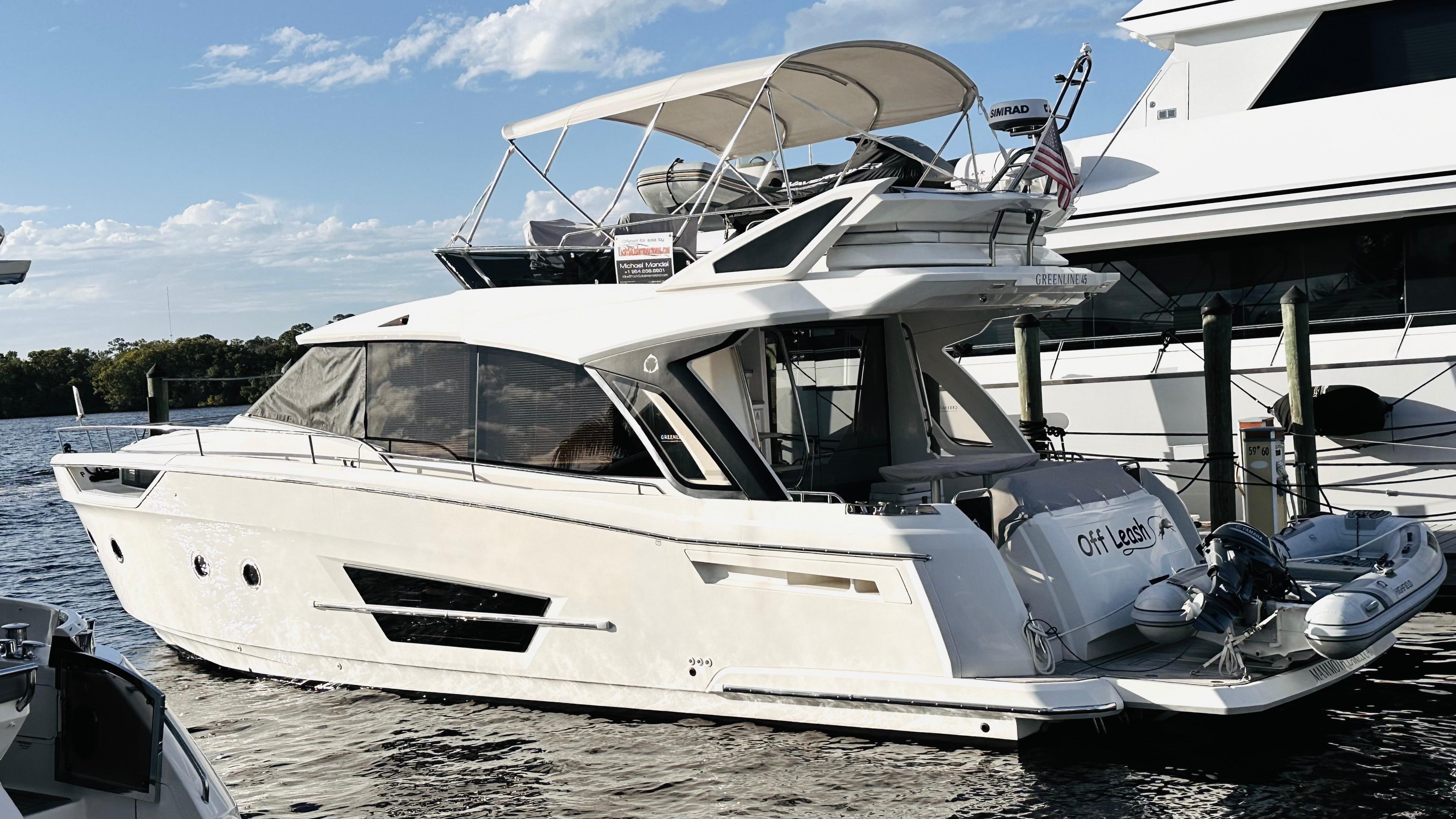 Off Leash Yacht for Sale, 45 Greenline Yachts Fort Myers, FL