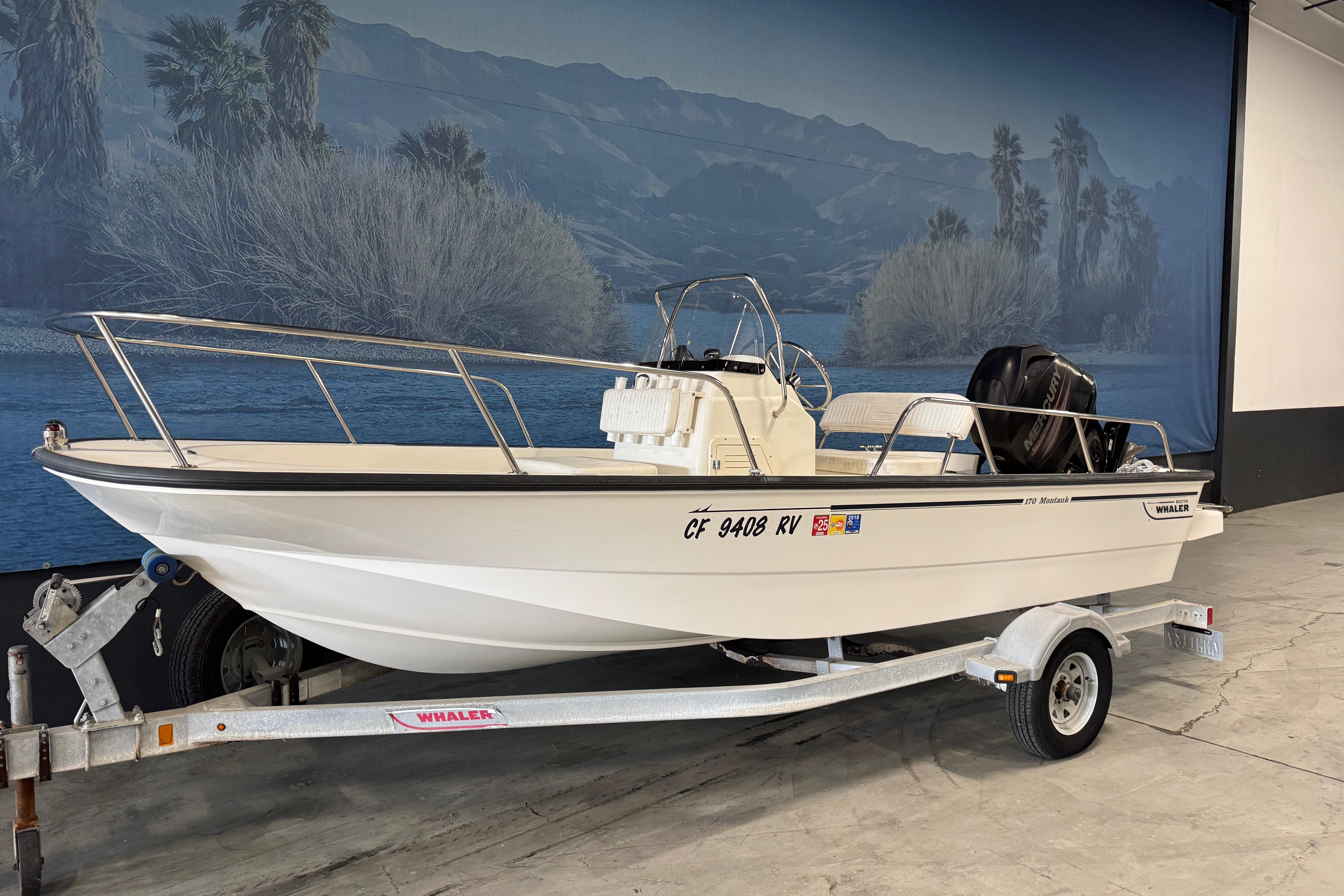 2014 Boston Whaler 170 Montauk #TBDW2039 inventory image at Sun Country Marine Group, Irvine