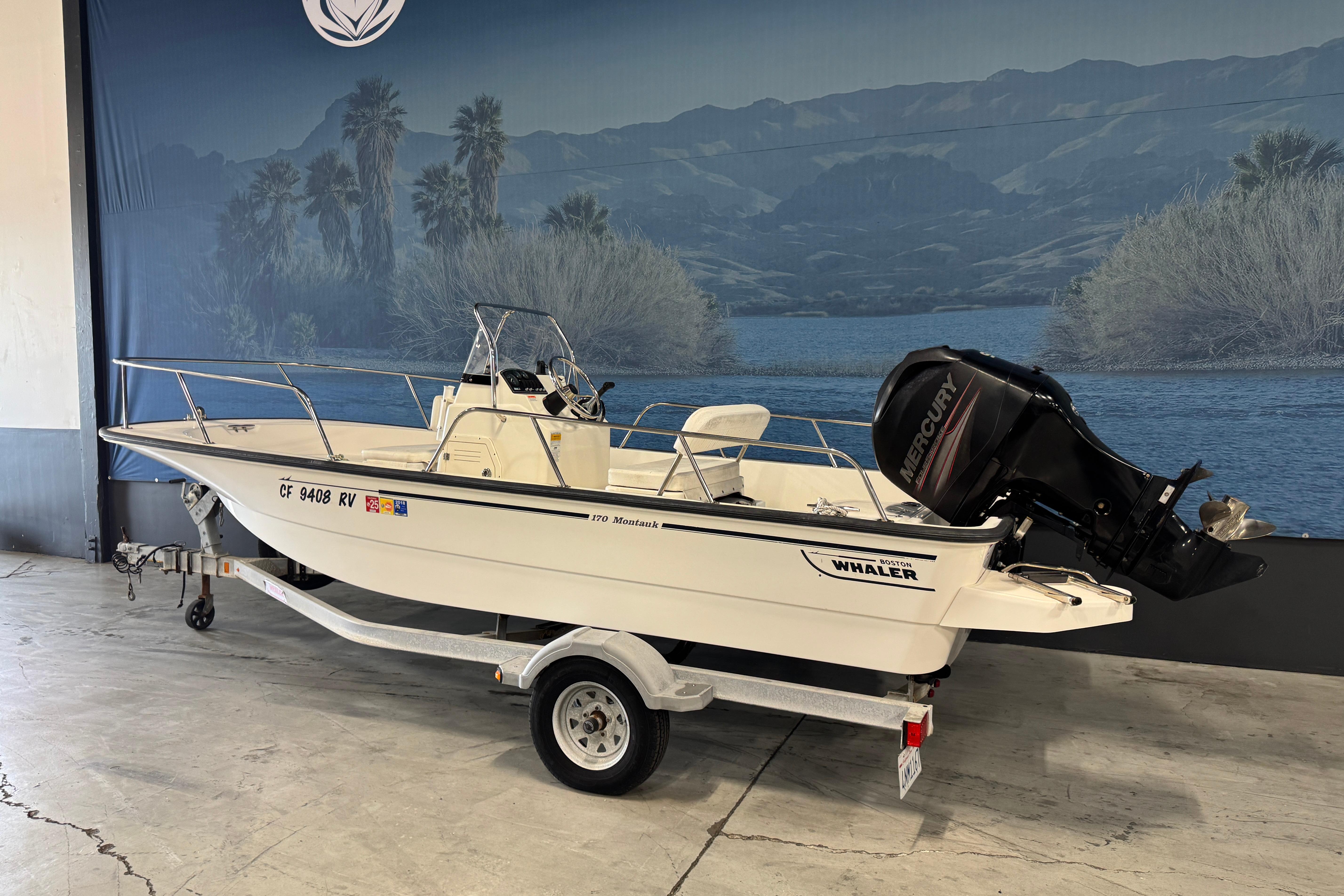2014 Boston Whaler 170 Montauk #TBDW2039 inventory image at Sun Country Marine Group, Irvine