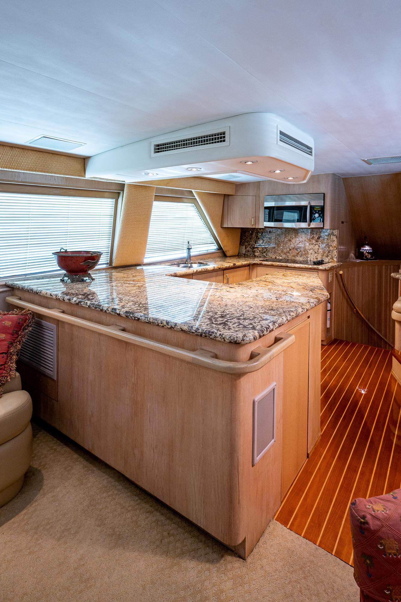 Hatteras 65 Enchantress - Galley