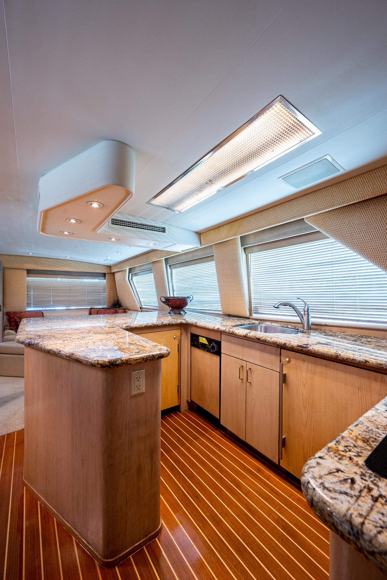 Hatteras 65 Enchantress - Galley