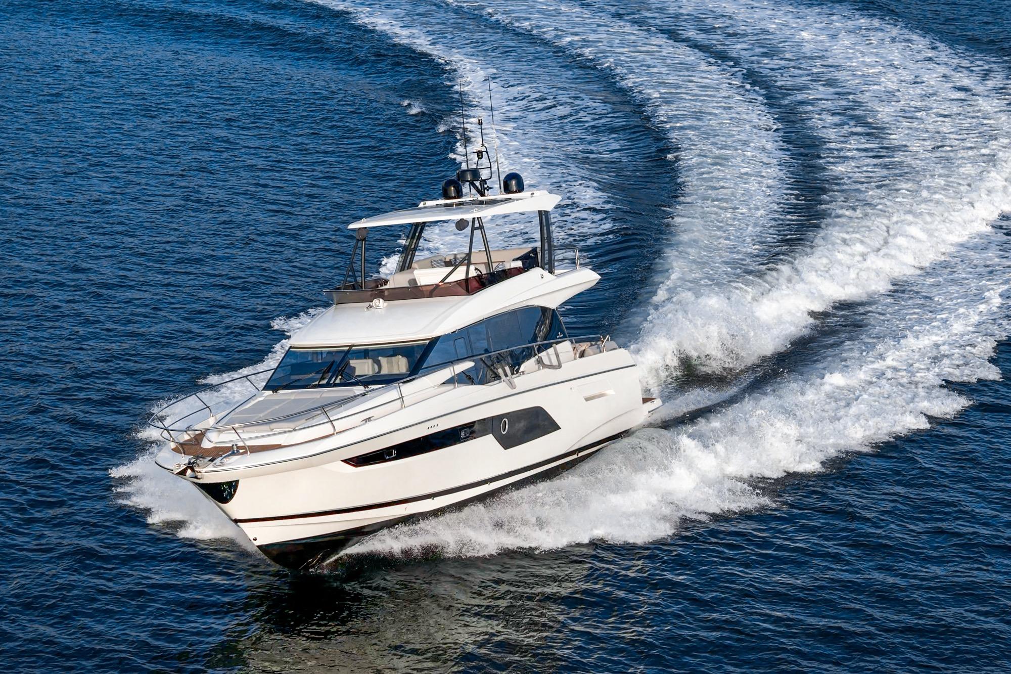 2023 Prestige 520 #TBRM248I-LLC inventory image at Sun Country Marine Group, San Diego Harbor Island