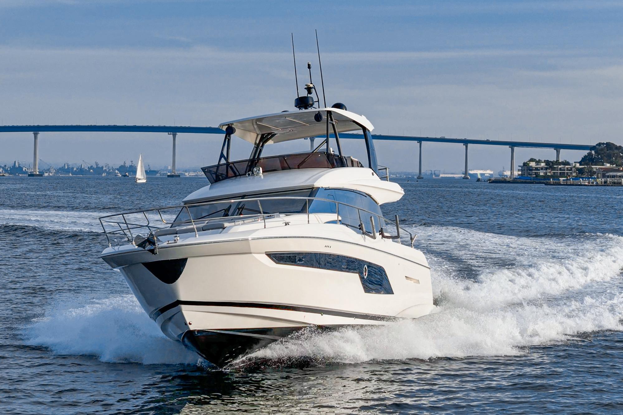 2023 Prestige 520 #TBRM248I-LLC inventory image at Sun Country Marine Group, San Diego Harbor Island
