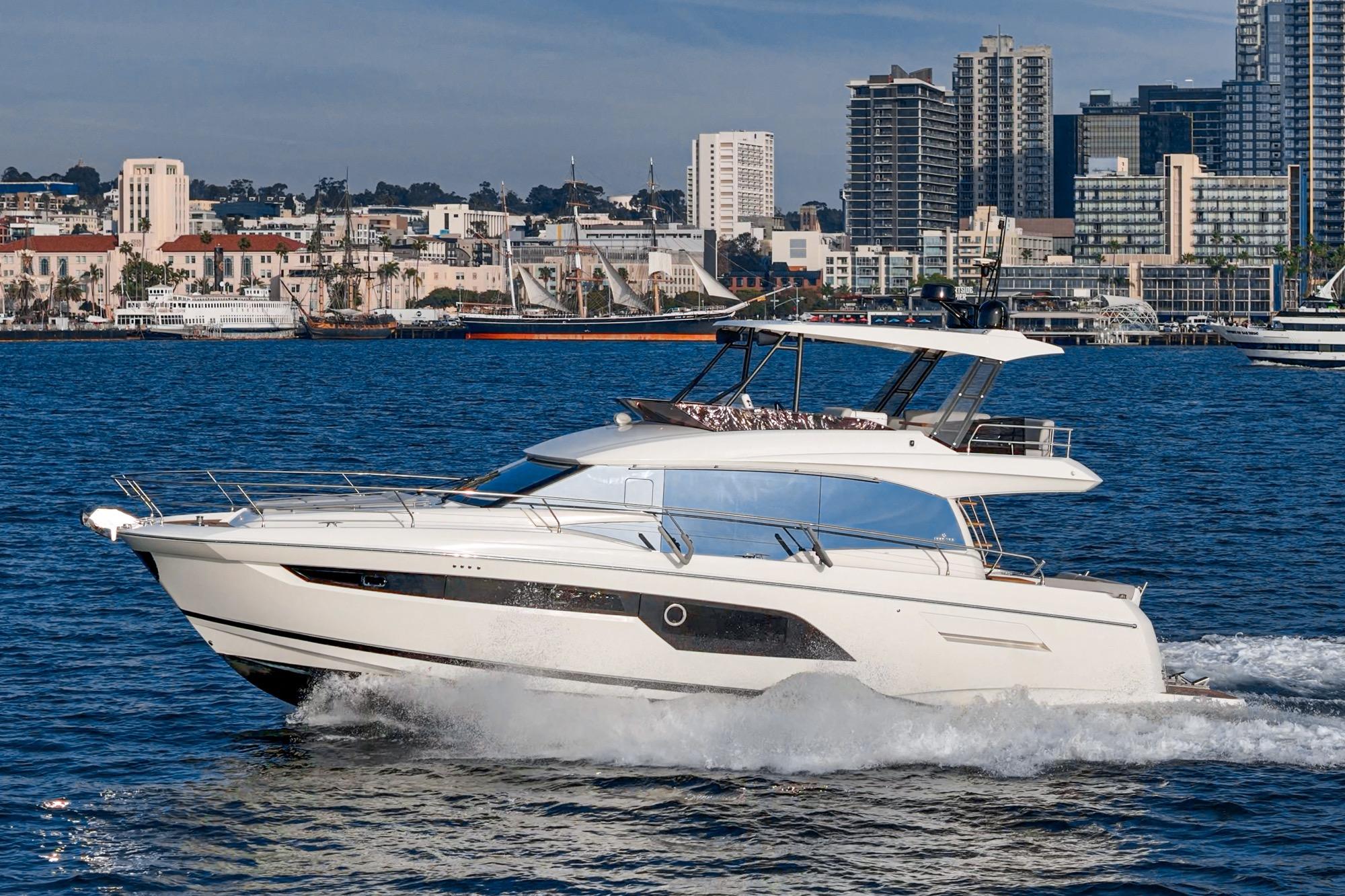 2023 Prestige 520 #TBRM248I-LLC inventory image at Sun Country Marine Group, San Diego Harbor Island