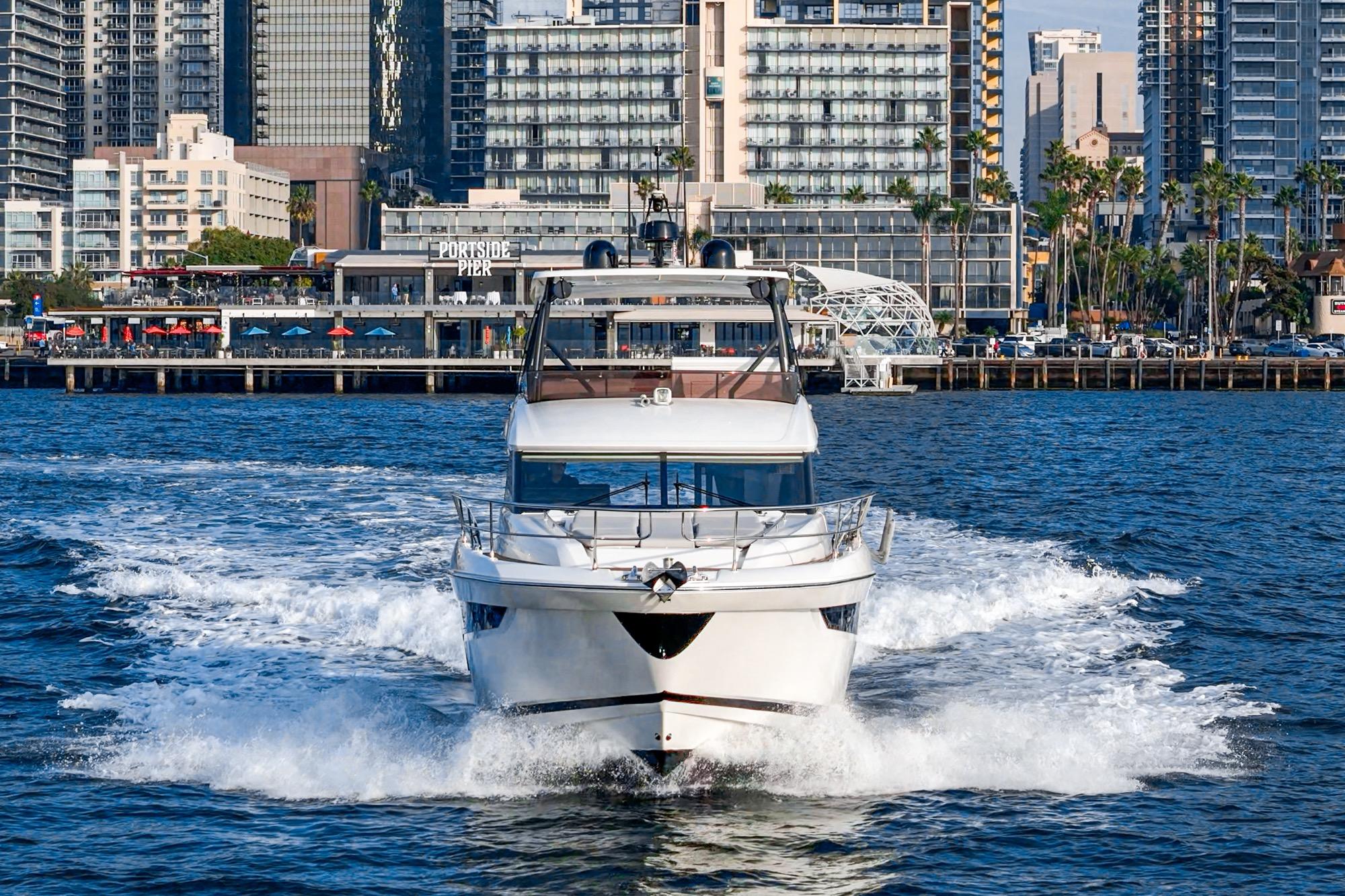 2023 Prestige 520 #TBRM248I-LLC inventory image at Sun Country Marine Group, San Diego Harbor Island